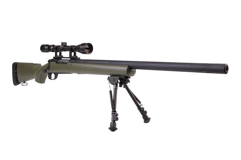 SW-04J Upgraded M24 Army Sniper Rifle mit Zielfernrohr und Zweibein – oliv 