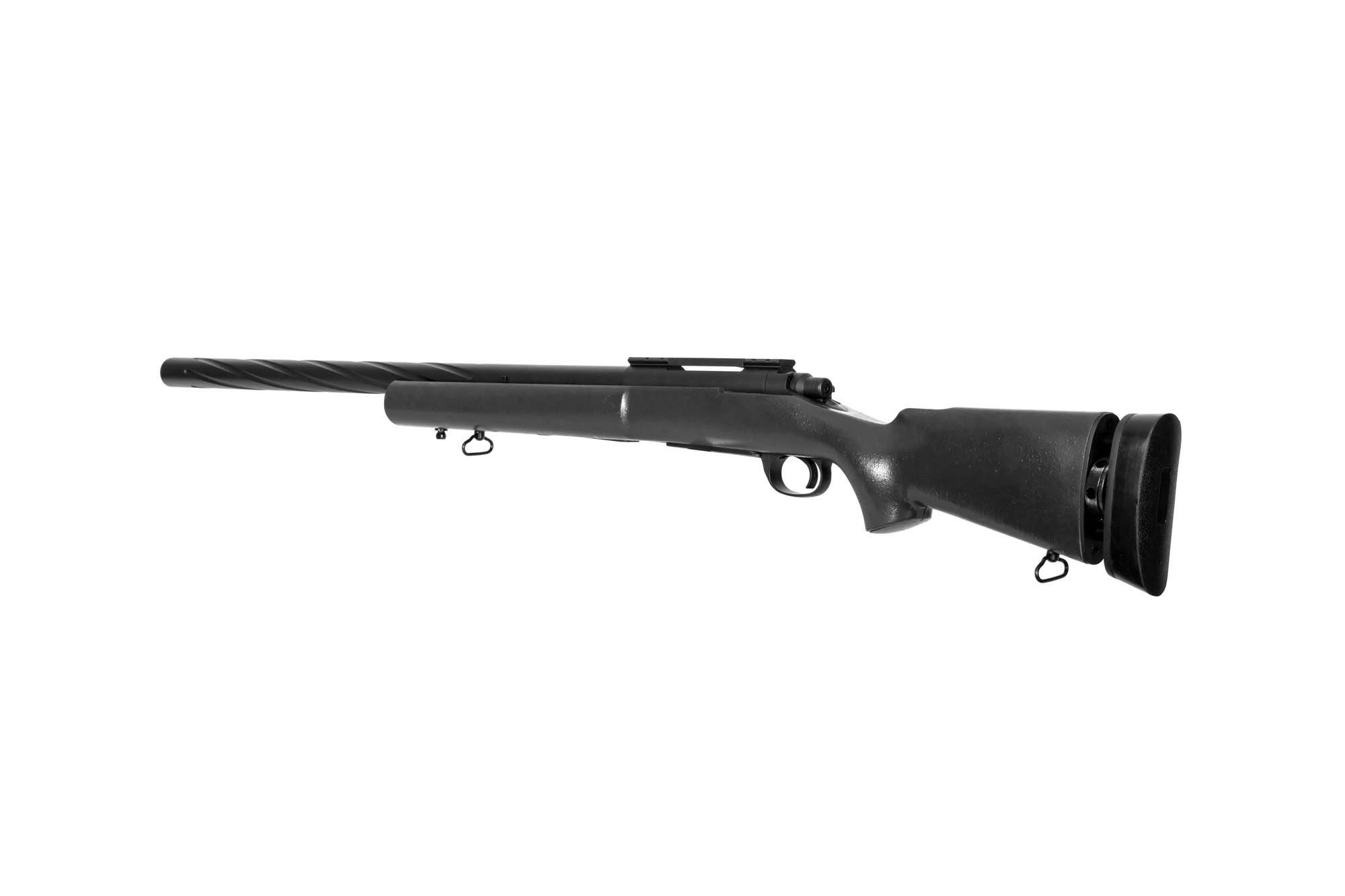 SW-04D Upgraded M24 Airsoft Sniper Rifle - black