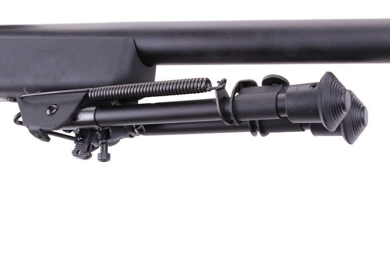 Fucile da cecchino aggiornato SW-10 (con ottica + bipiede) - nero