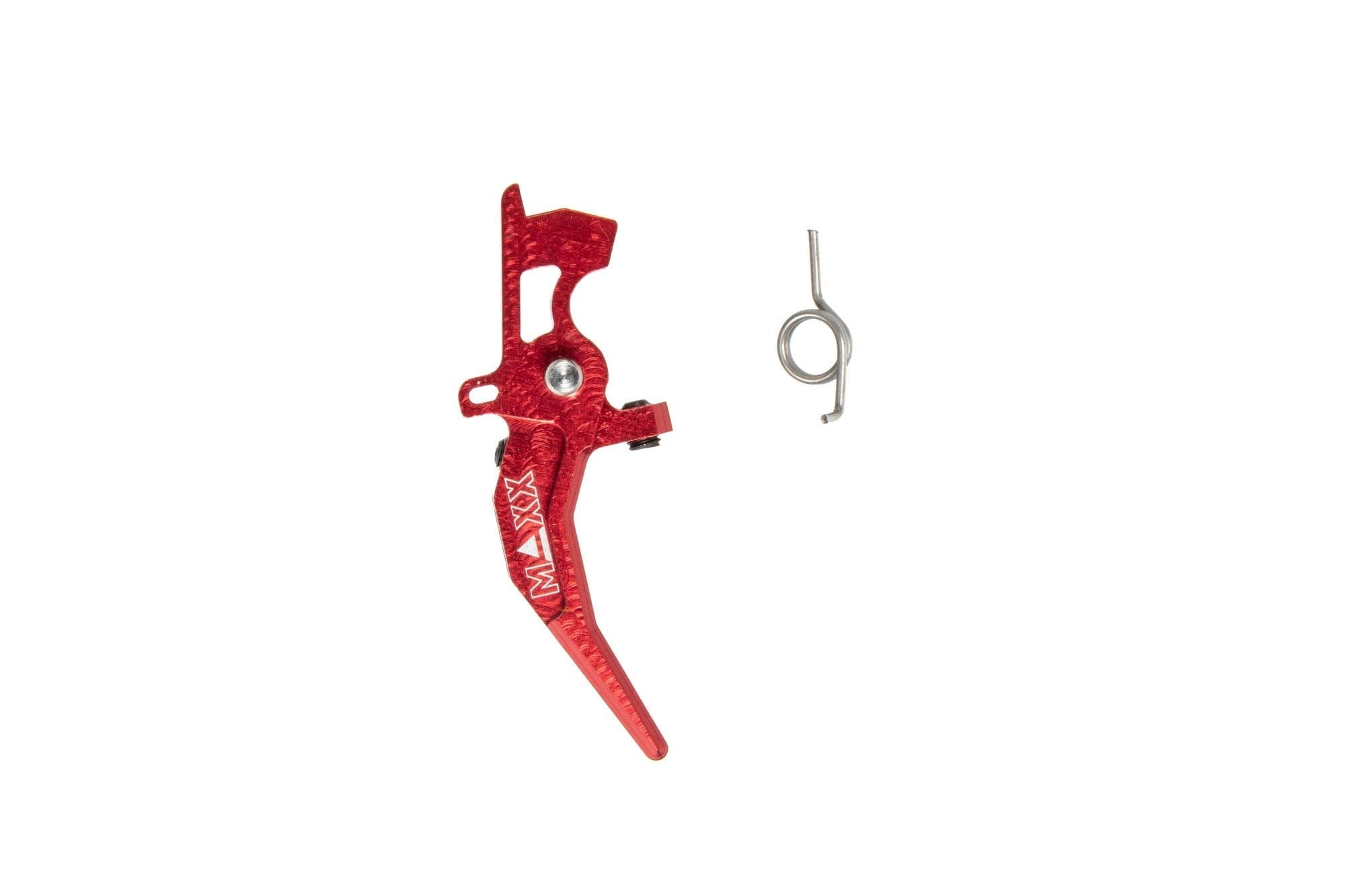 CNC Aluminum Advanced Speed Trigger (Style C) - Red