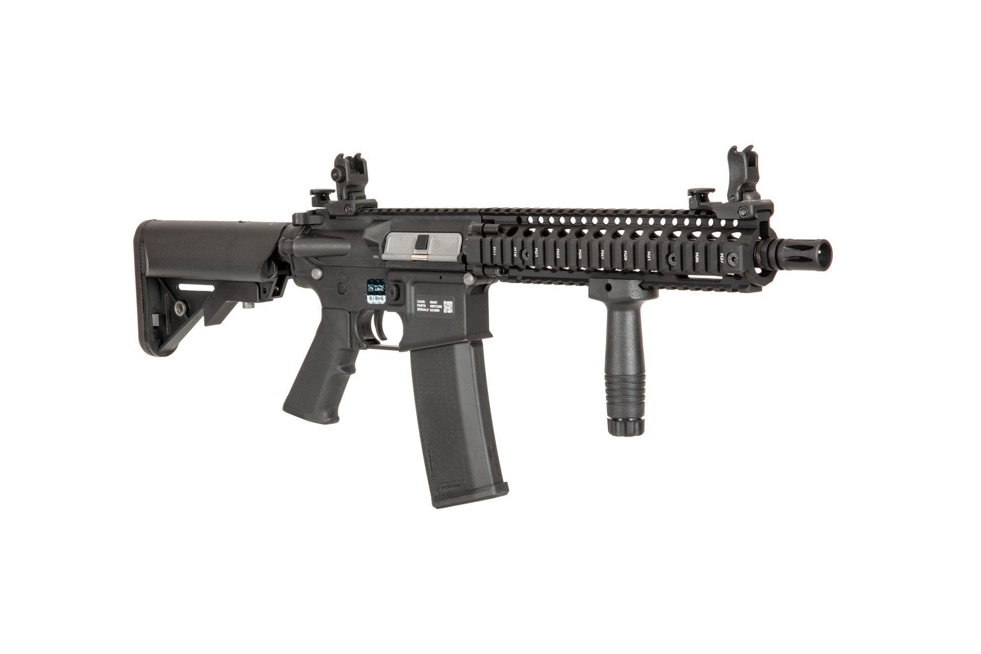 Daniel Defense® MK18 C19 SA-CORE-X ™ ASR ™ Carbine Replica - Black by Specna Arms on Airsoft Mania Europe