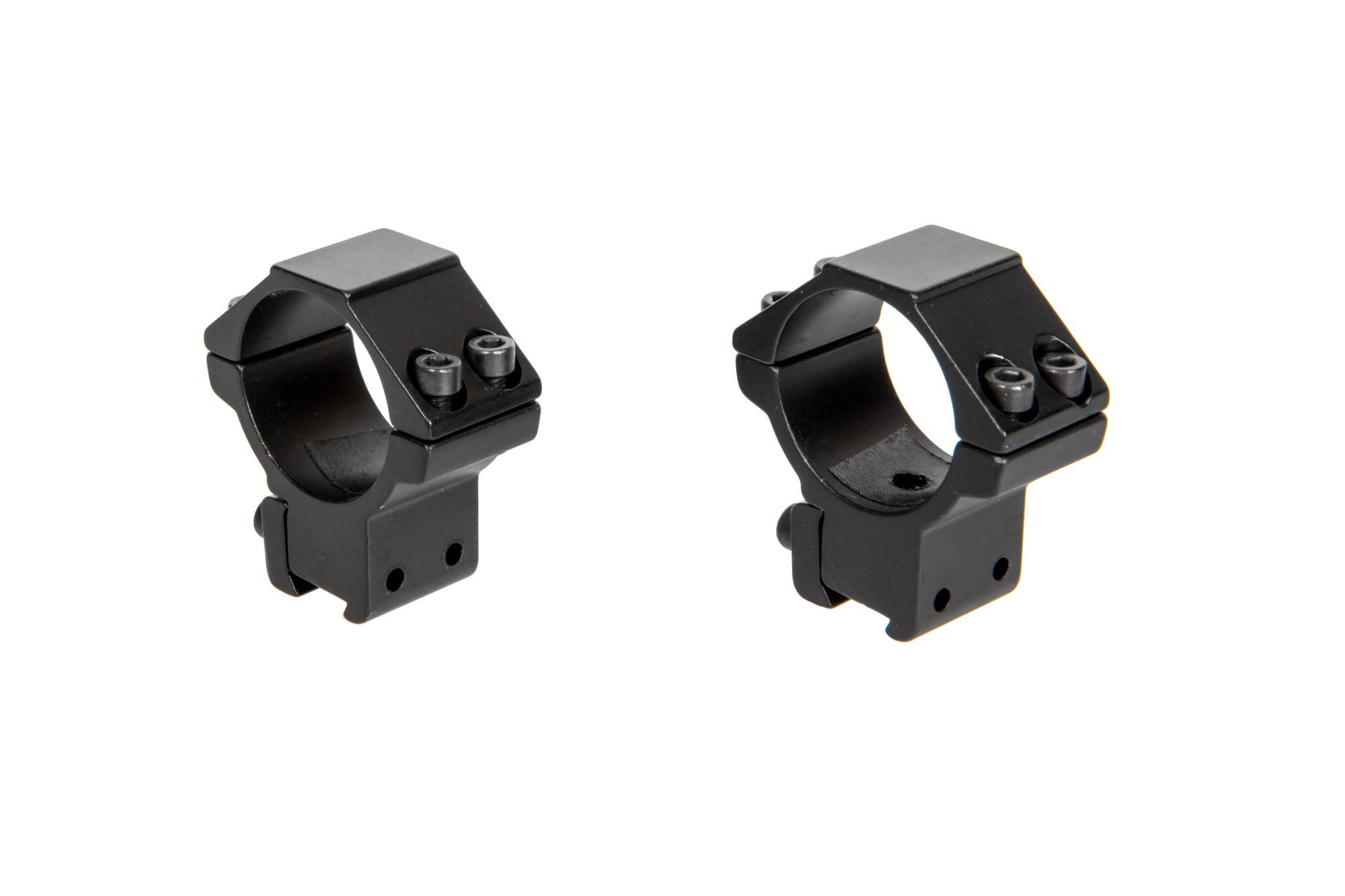 Set of 2 30mm scope mounts by Vector Optics on Airsoft Mania Europe