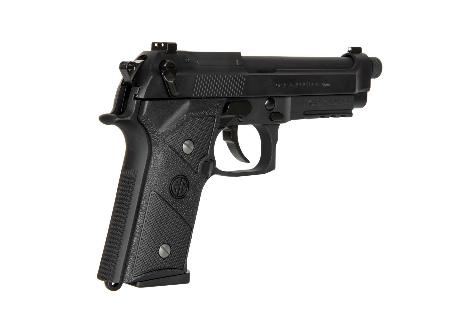 GPM9 MK3 Pistol Replica - Black by G&G on Airsoft Mania Europe