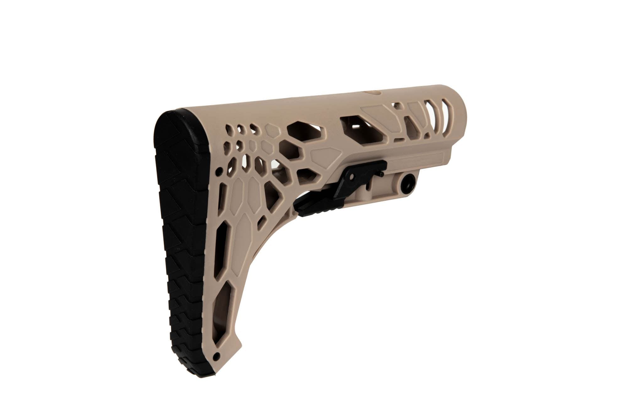 Lightweight Polymer Stock for M4/M16 | HM0321 - tan by DBOY on Airsoft Mania Europe