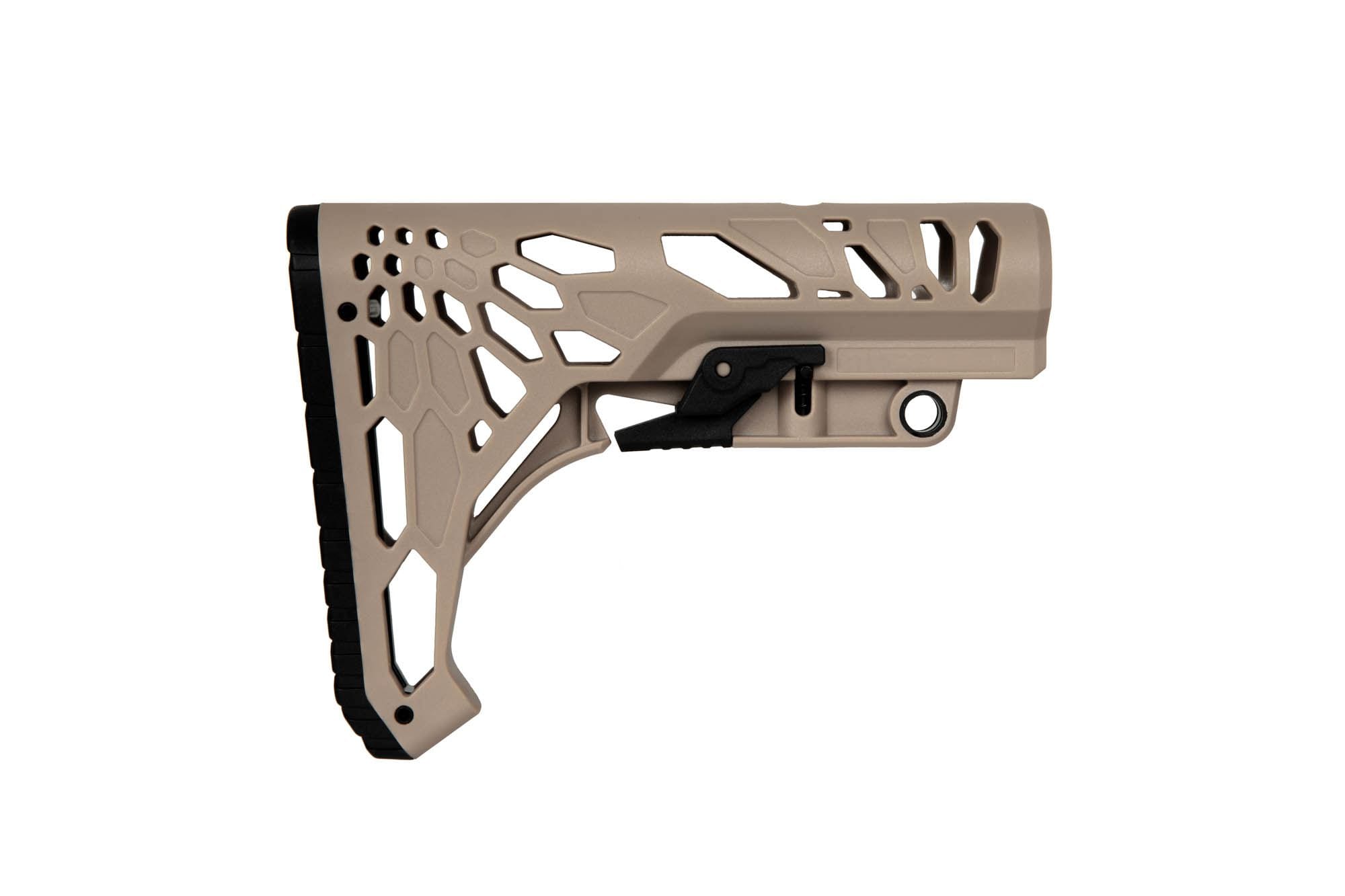 Lightweight Polymer Stock for M4/M16 | HM0321 - tan by DBOY on Airsoft Mania Europe