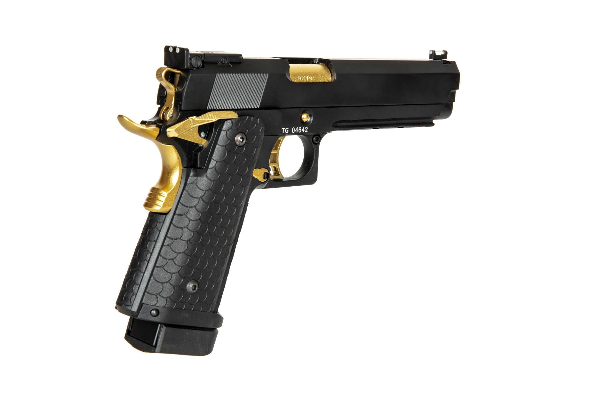 Hi-Capa 5.1 (794)  Pistol Replica - Black&Gold-4