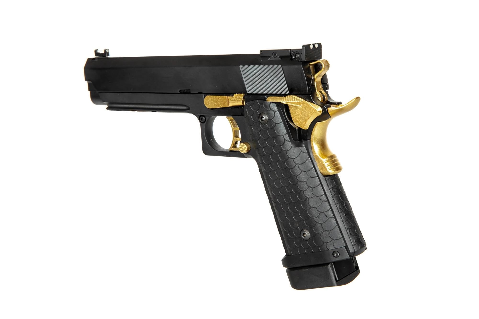 Hi-Capa 5.1 (794)  Pistol Replica - Black&Gold-5