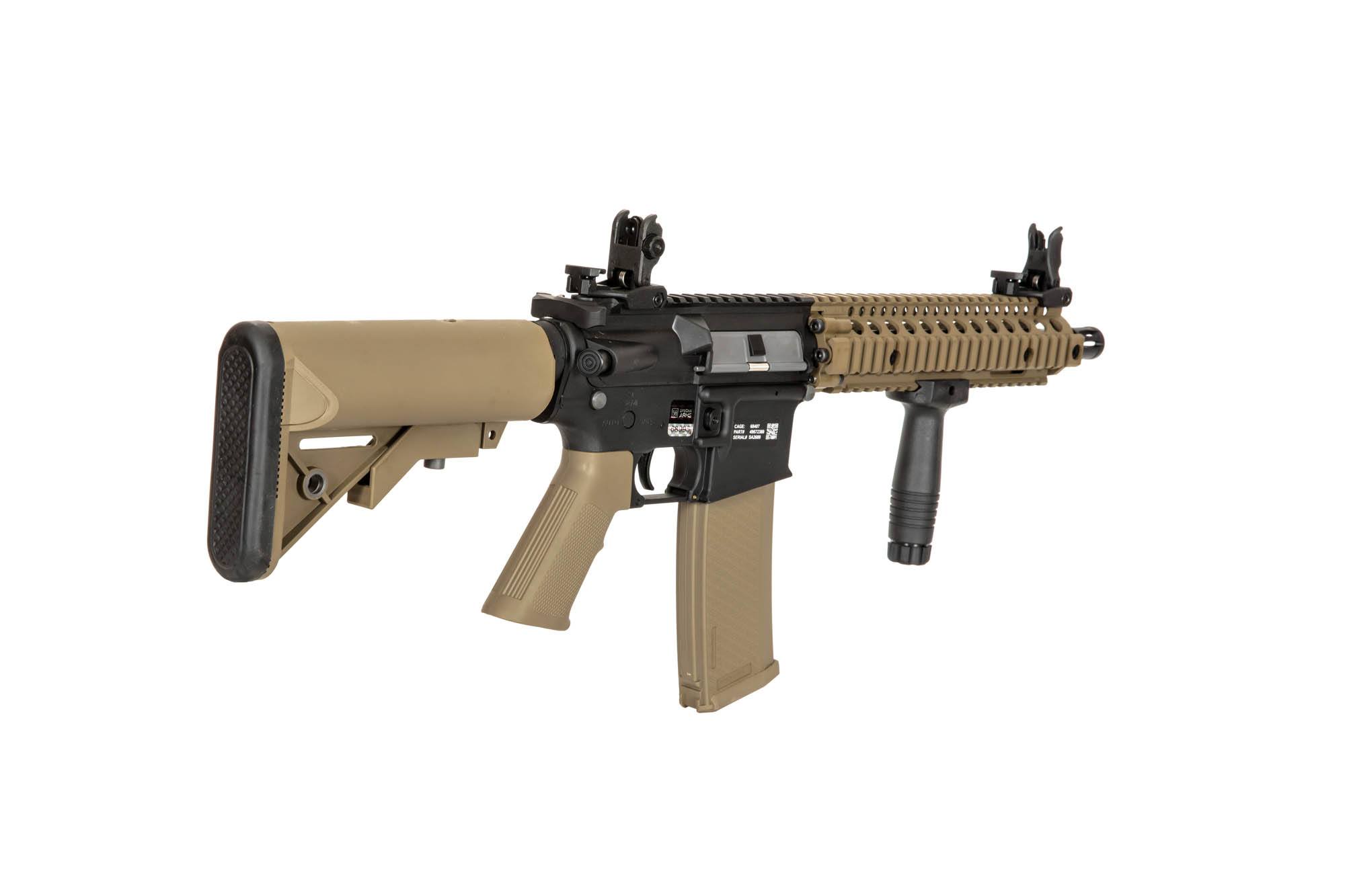 Daniel Defense® MK18 C19 SA-CORE-X ™ ASR ™ Carbine Replica - Half-Tan by Specna Arms on Airsoft Mania Europe