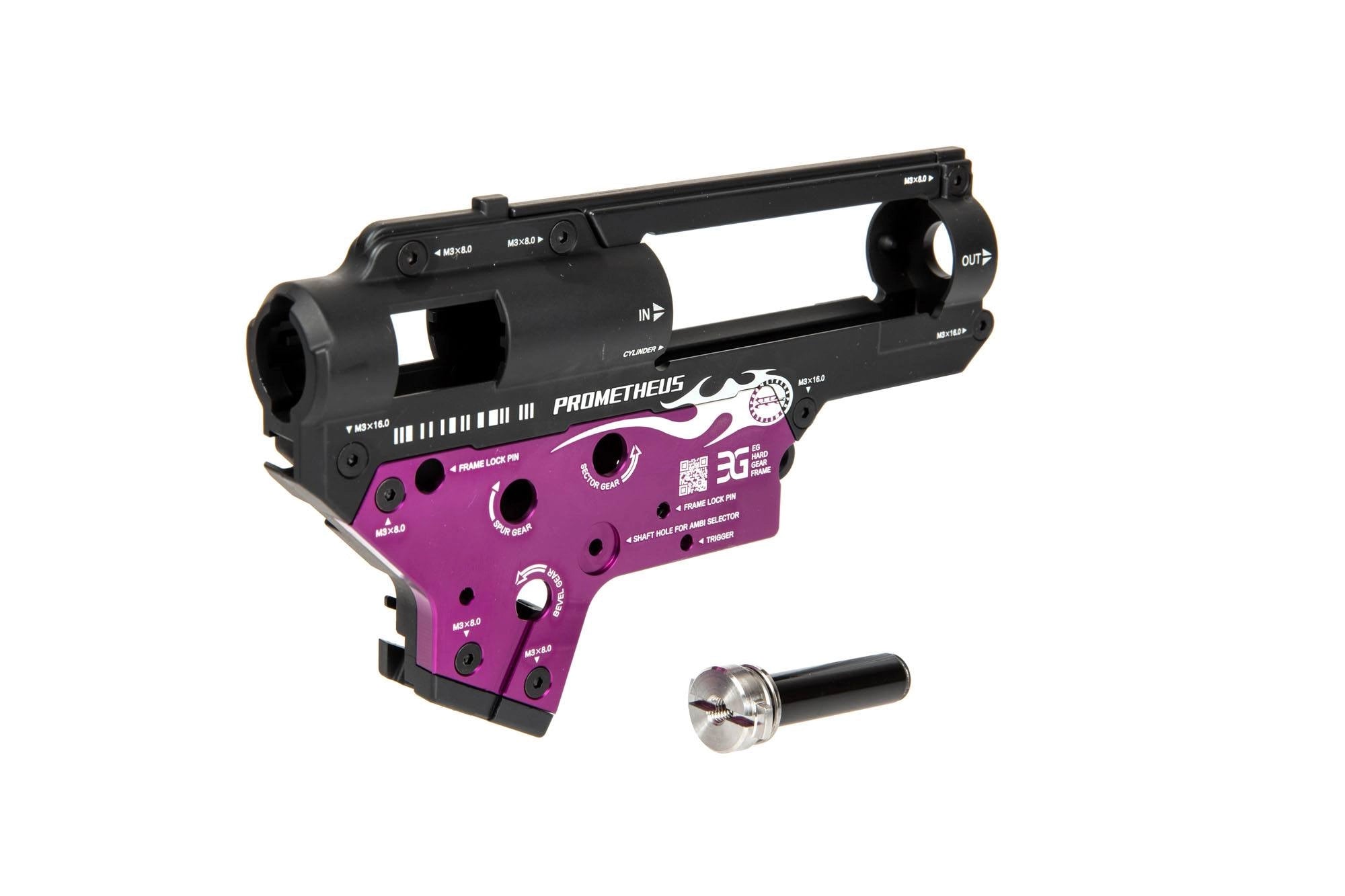 EG Hard V2 8mm Gearbox Frame