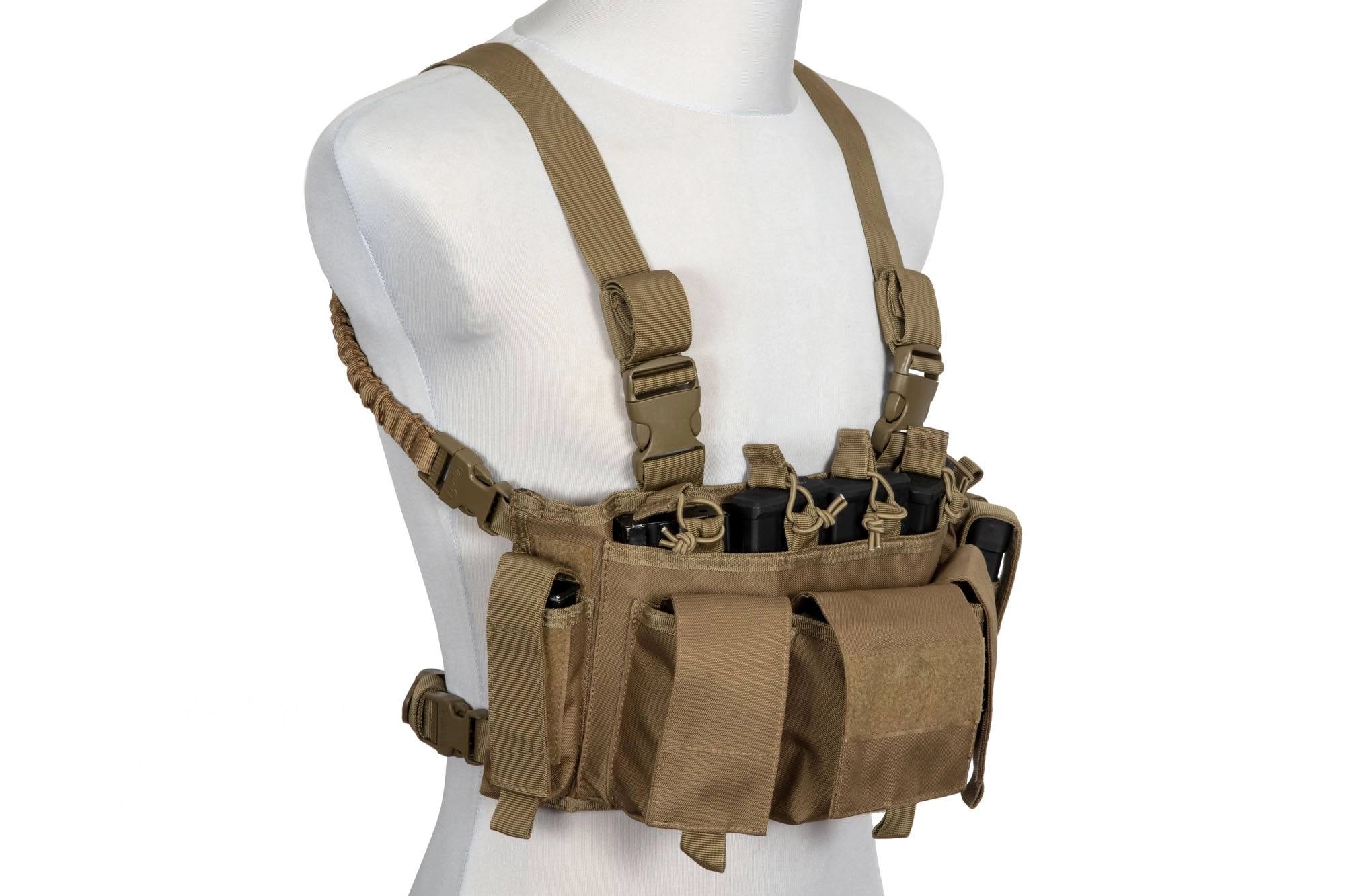Special Ops Chestrig tactical vest - Coyote-2