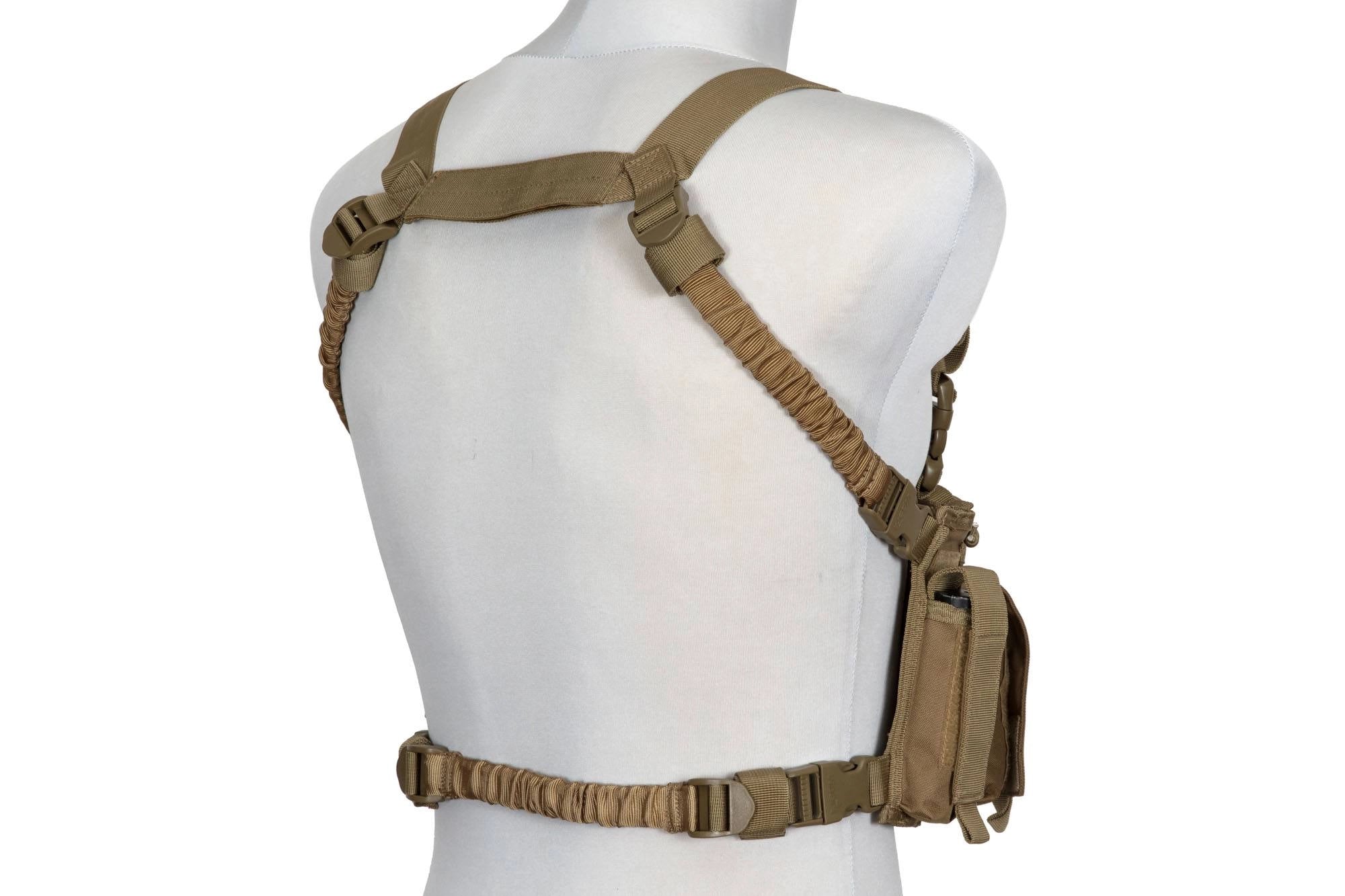 Special Ops Chestrig tactical vest - Coyote-3