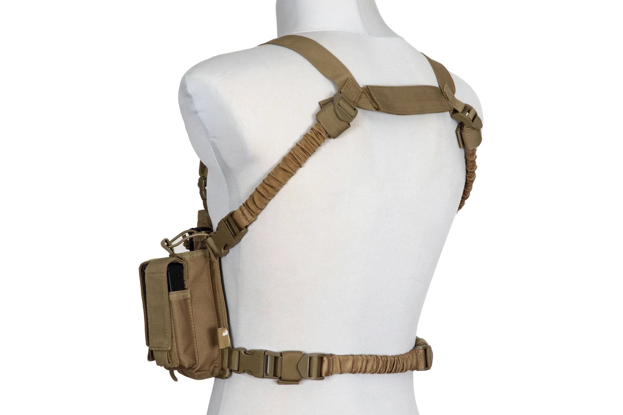 Special Ops Chestrig tactical vest - Coyote-5