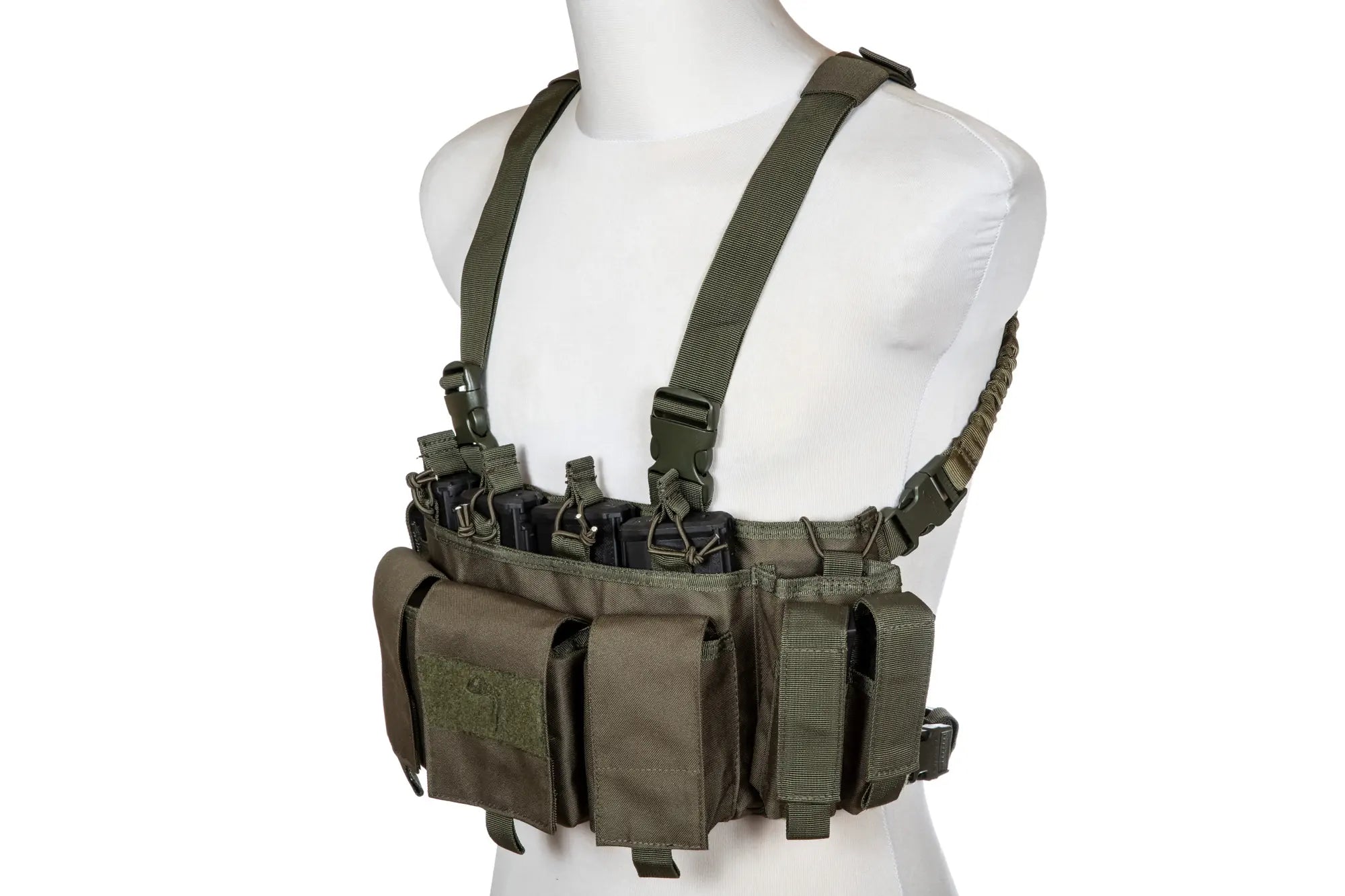 Special Ops Chestrig Tactical Vest - Green