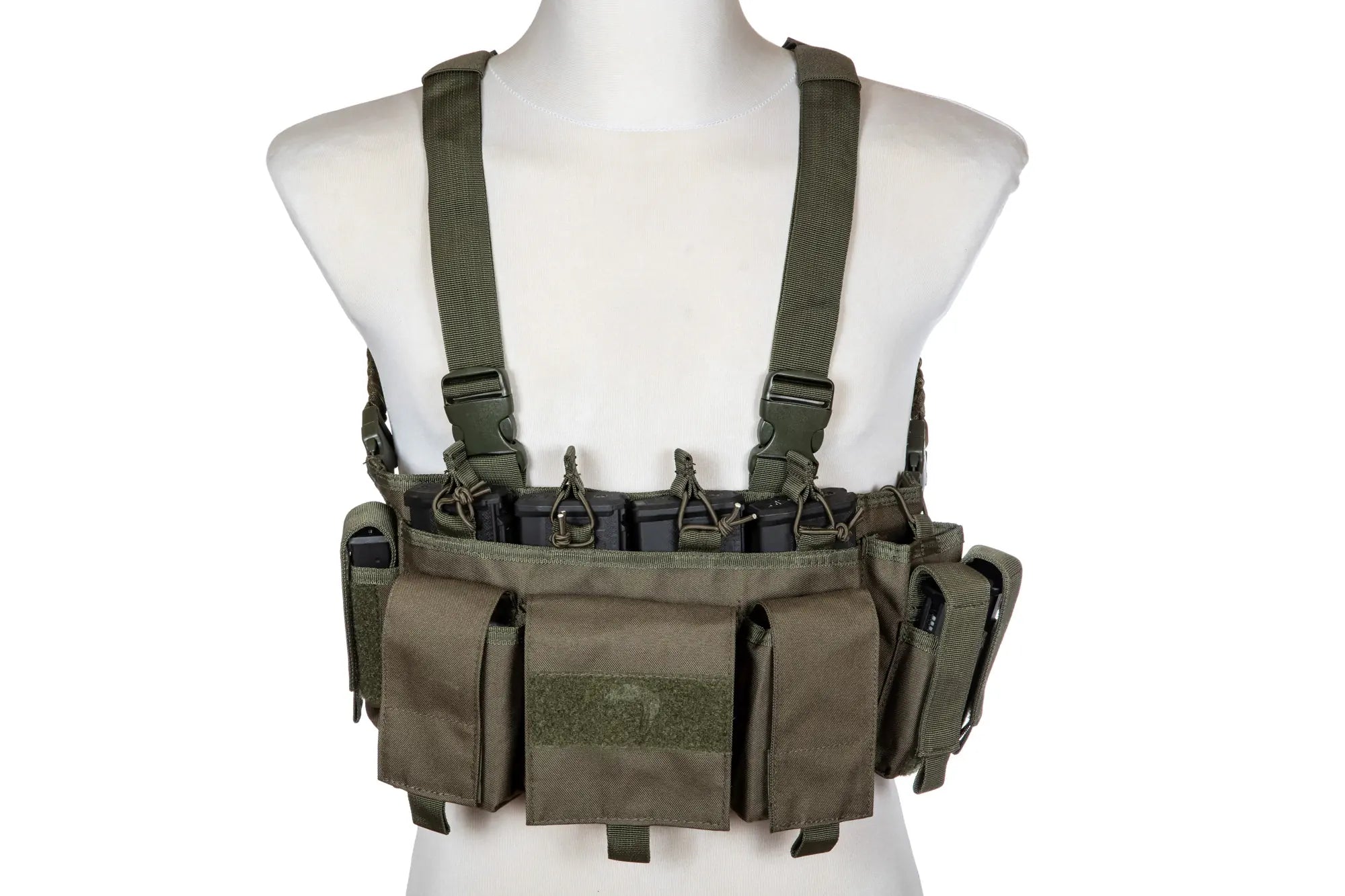 Special Ops Chestrig Tactical Vest - Green-1
