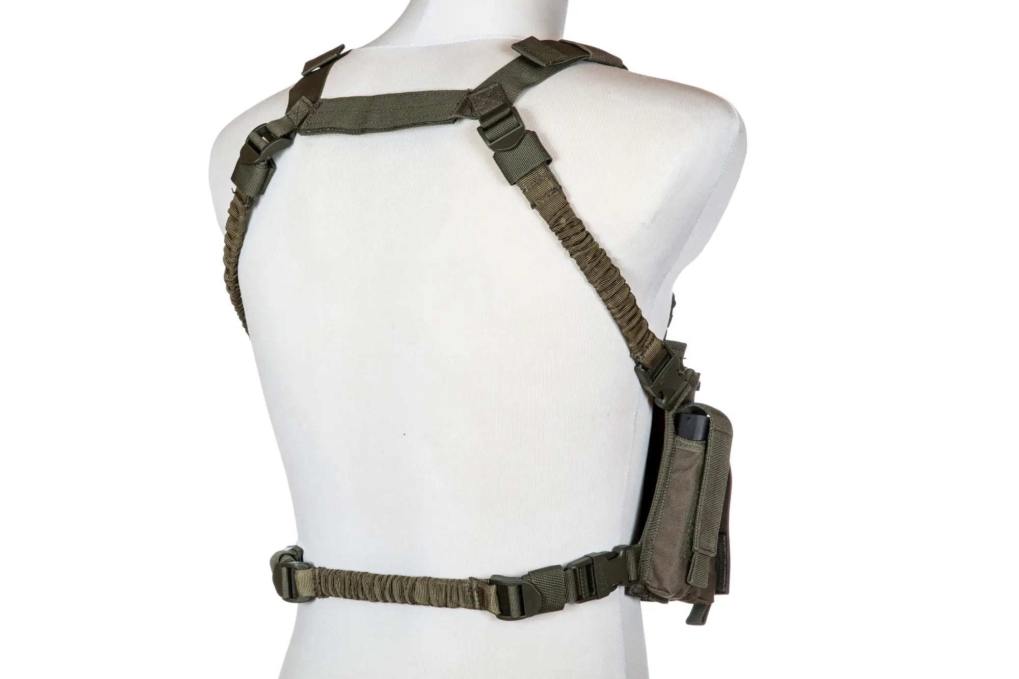 Special Ops Chestrig Tactical Vest - Green-3