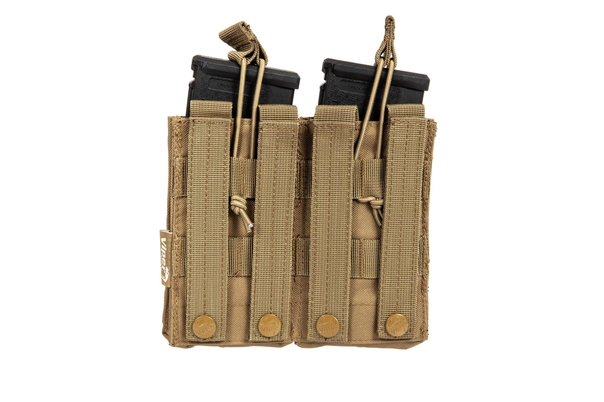 Quick Release Pouch for 2 M4/M16 magazine - Coyote