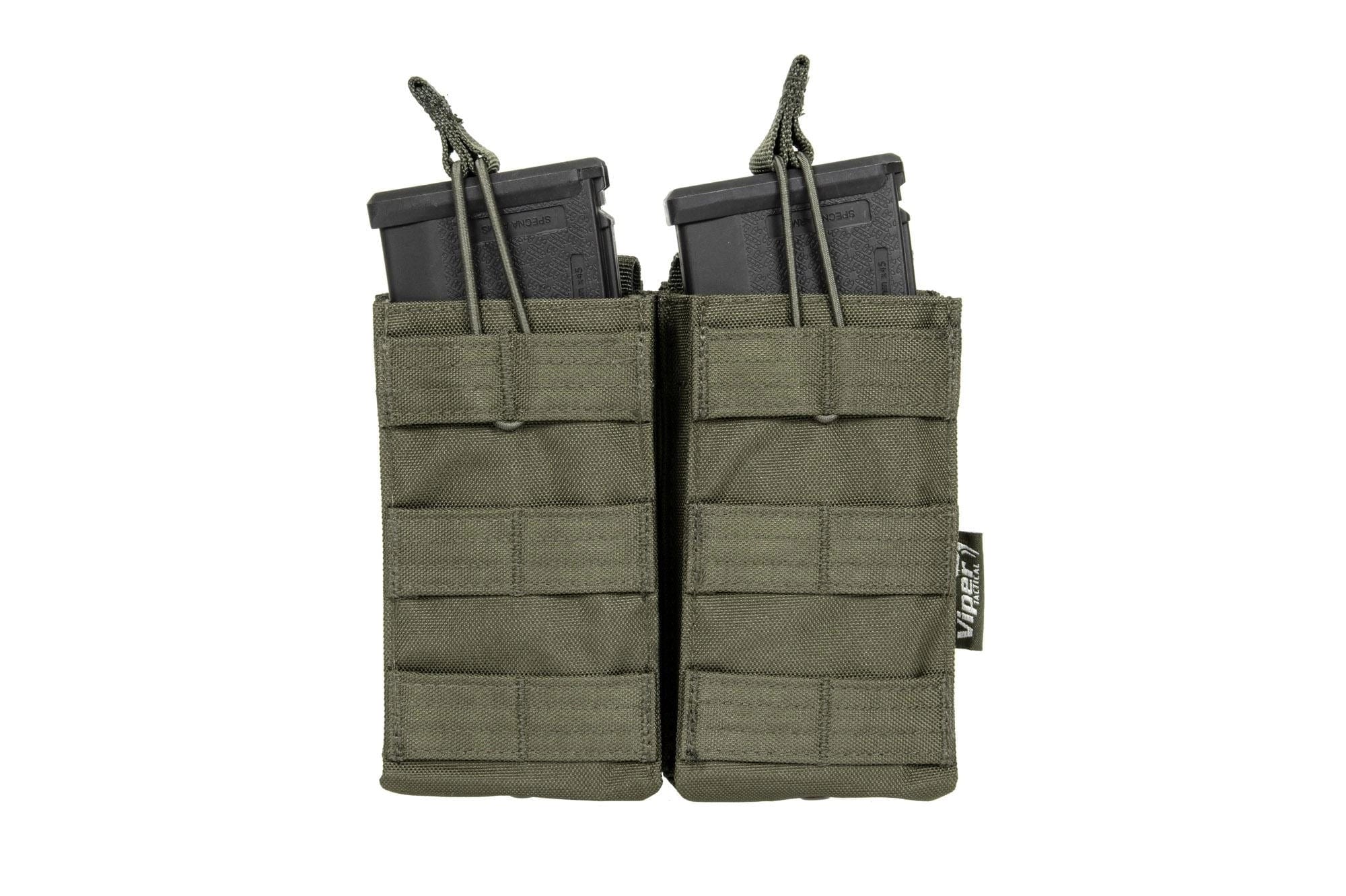 Quick Release Pouch for 2 M4  magazine - olive