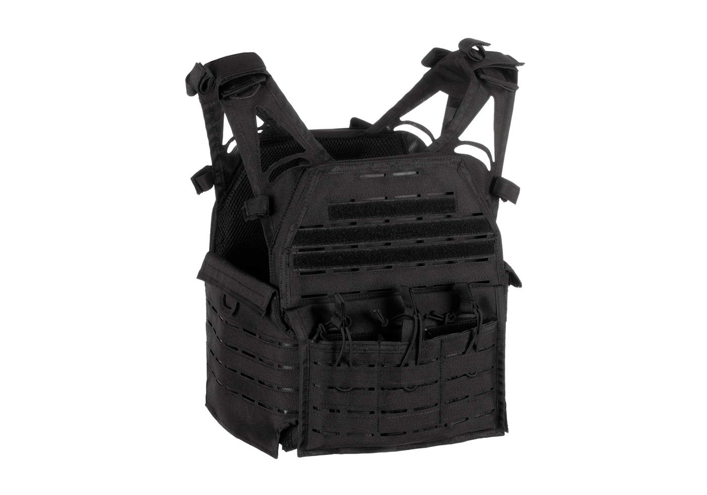 Reaper Plate Carrier Tactical Vest – Black