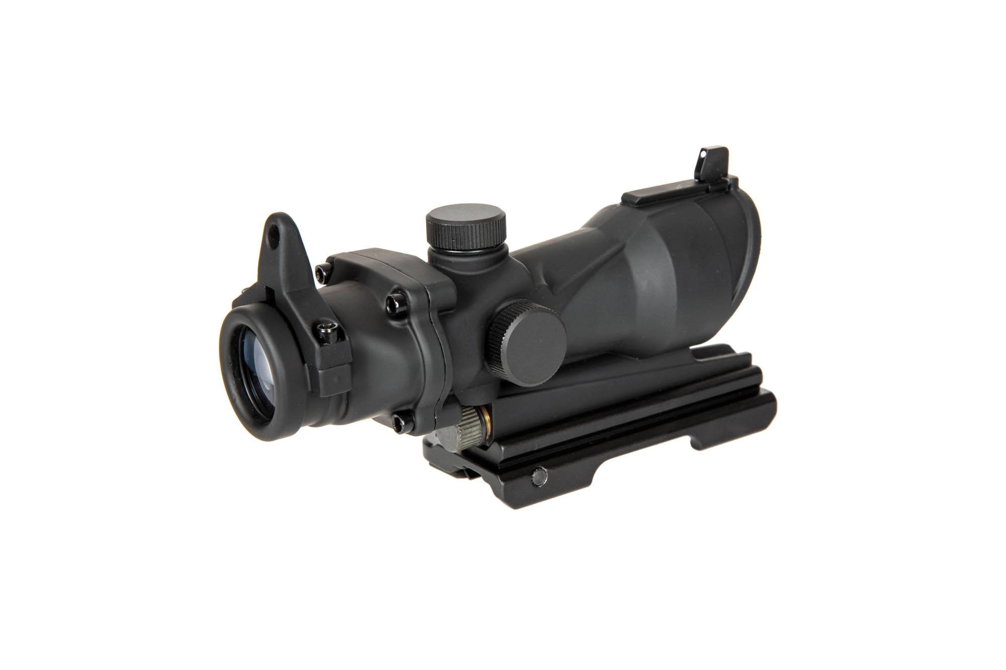 ACOG Style 4x32 Scope Replica with Lighting and QD Mount - Black-1