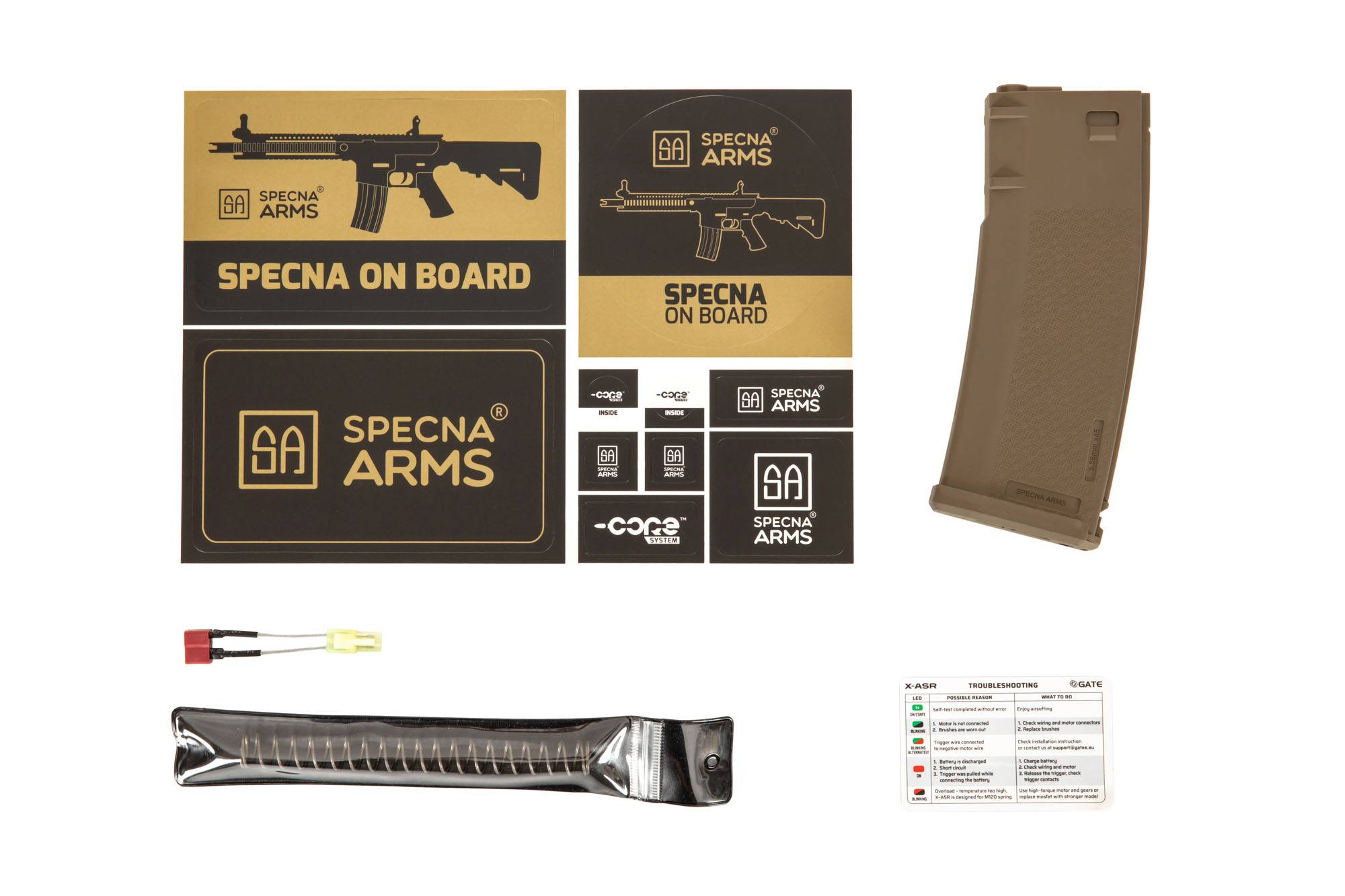 C25 SA-CORE-X ™ ASR ™ Carbine Replica - Bronze Chaos by Specna Arms on Airsoft Mania Europe