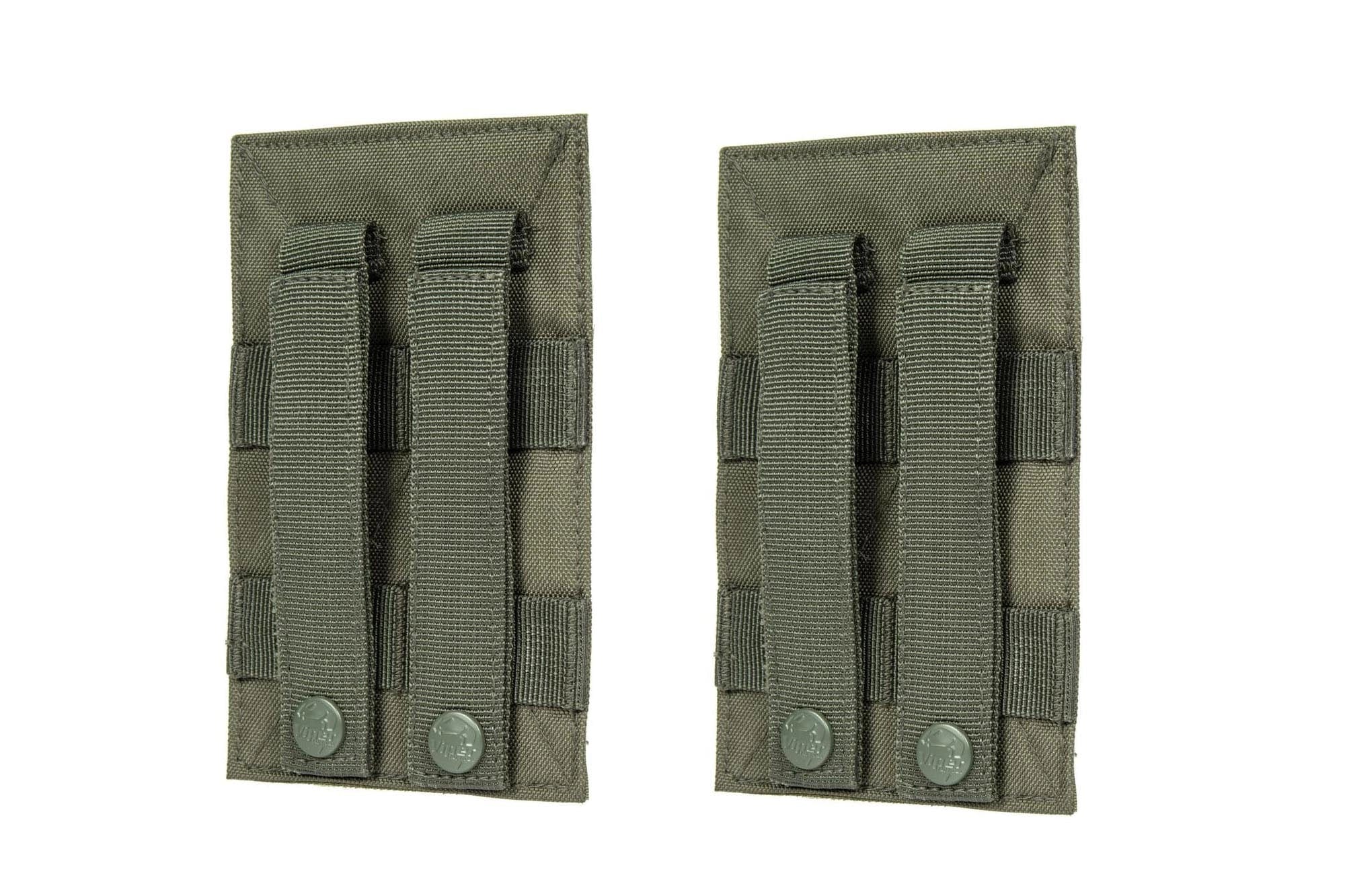 Hook and Loop MOLLE panels set - olive
