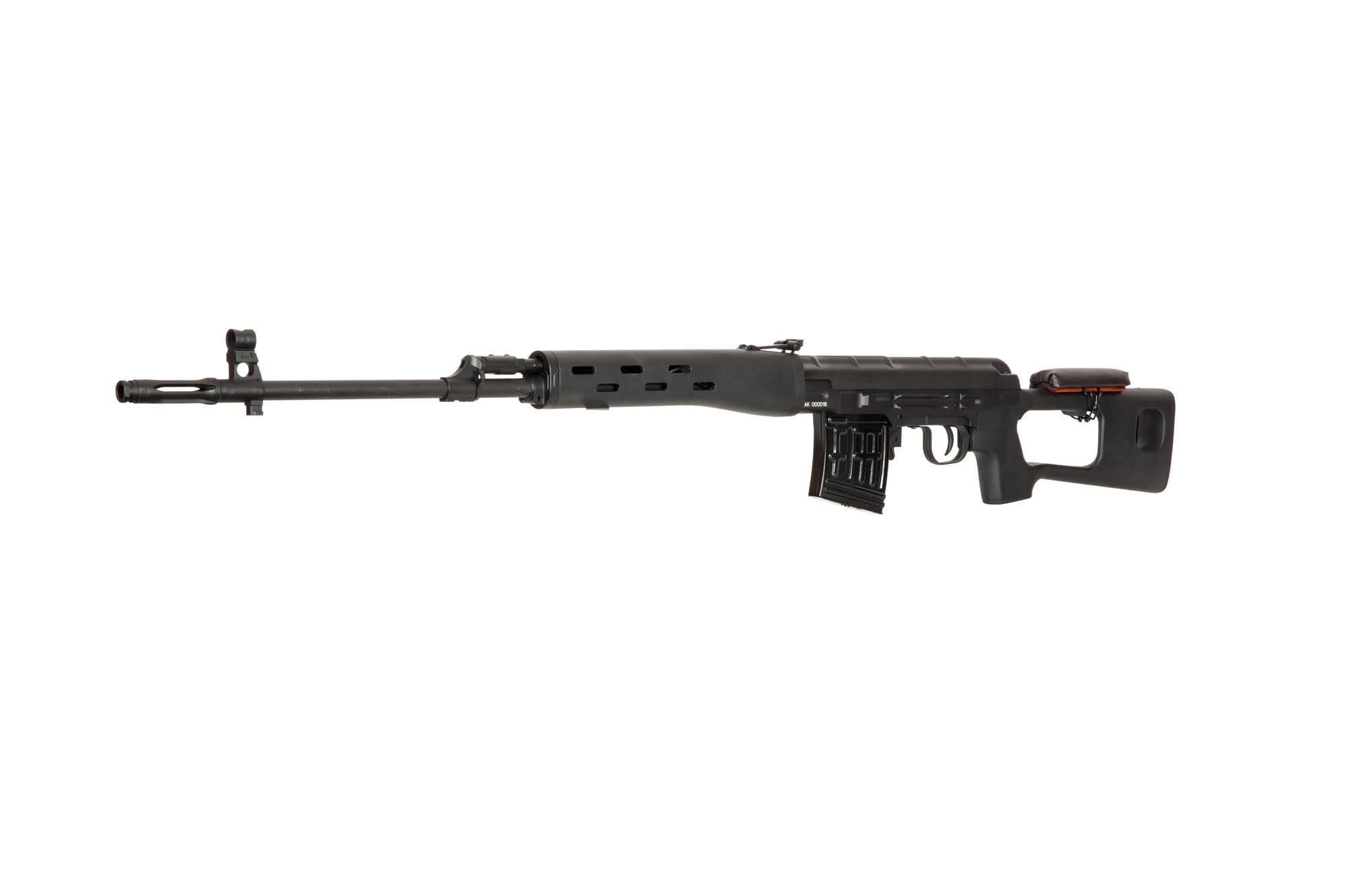 Rifle de resorte Airsoft M4 de 350 FPS con linterna y vista de