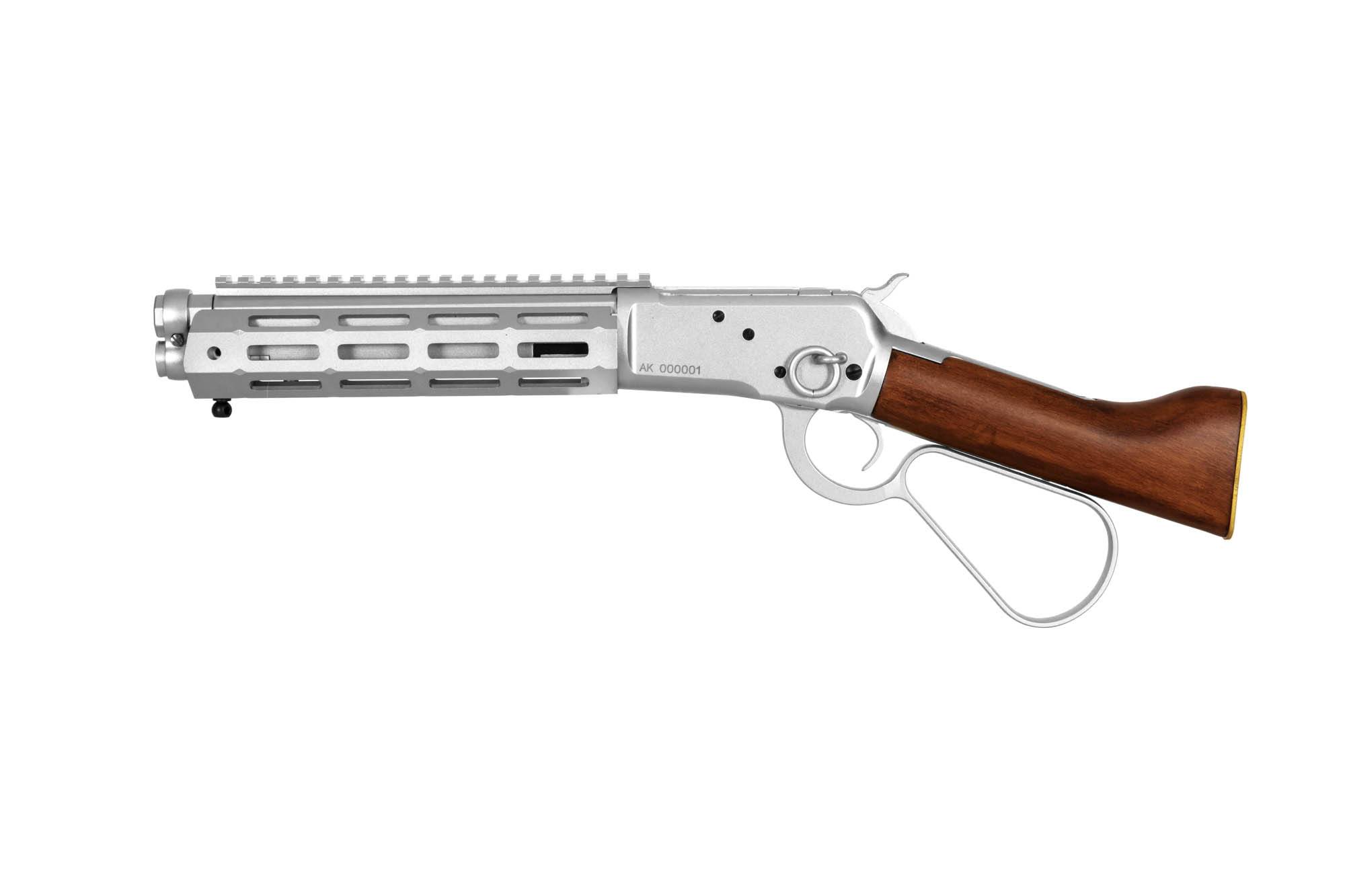 1873R Rifle Replica (Real Wood) - silver