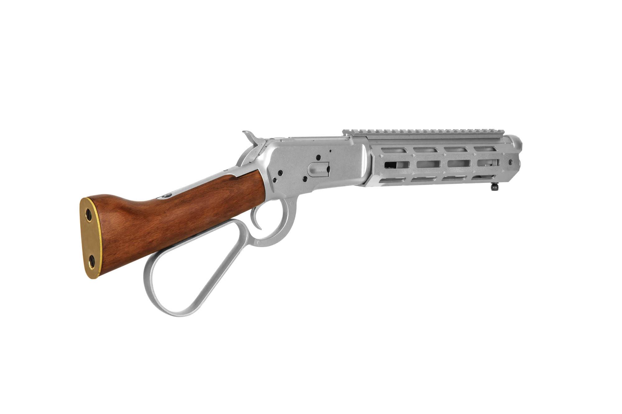 1873 Rifle Replica (Real Wood) - silver by A&K on Airsoft Mania Europe