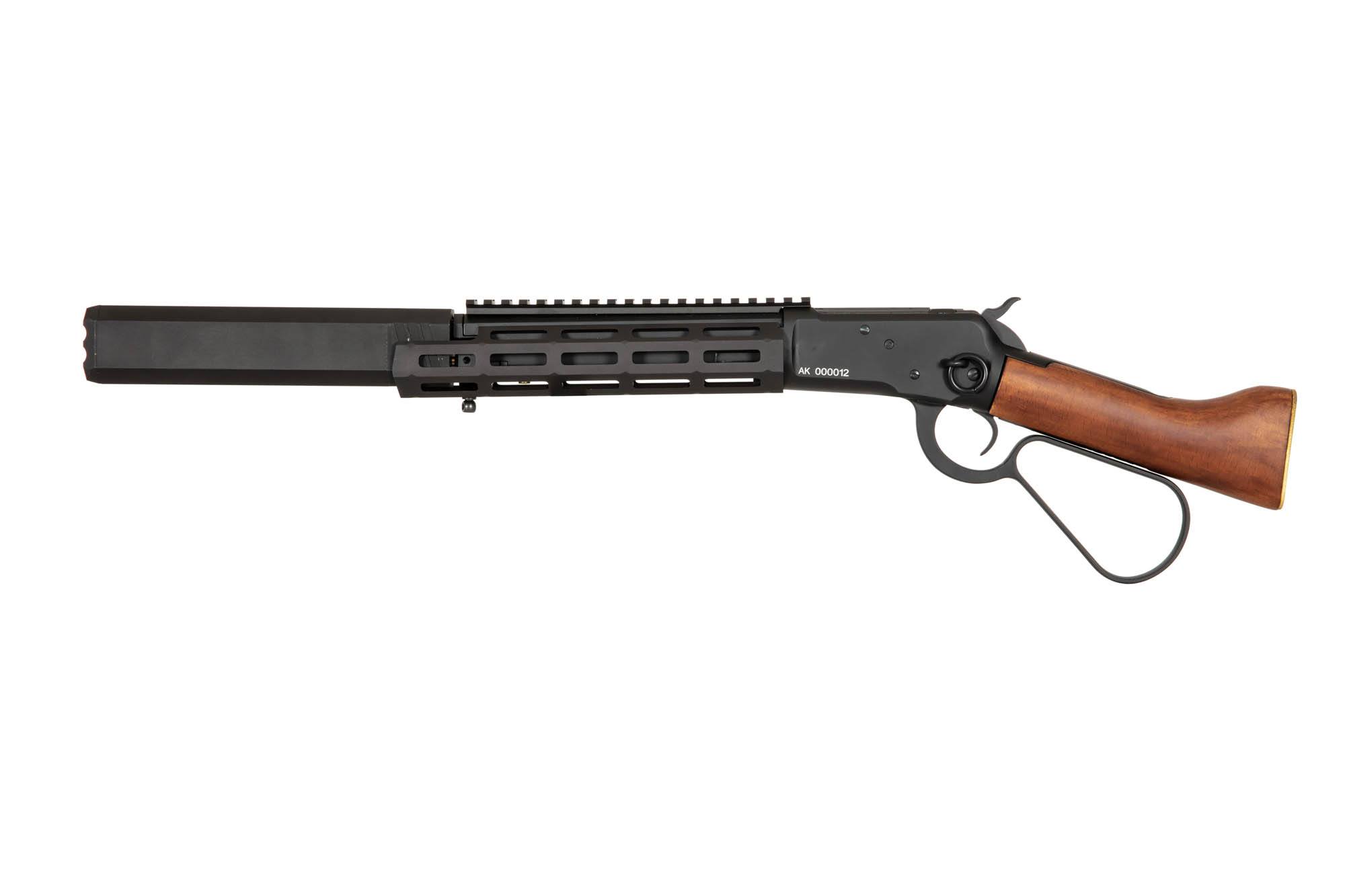 1873RS Rifle Replica (Real Wood) - black