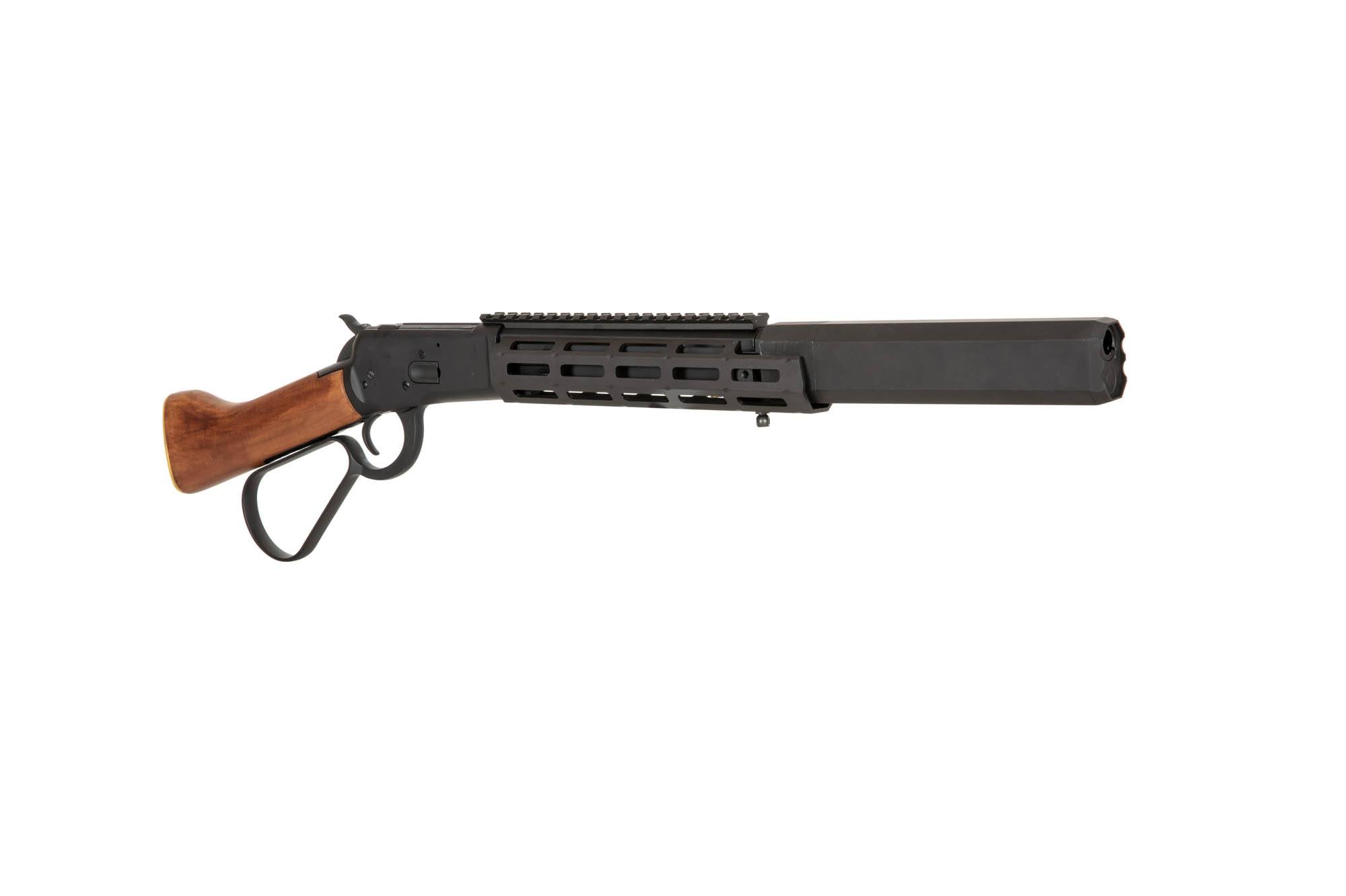 1873RS Rifle Replica (Real Wood) - black by A&K on Airsoft Mania Europe