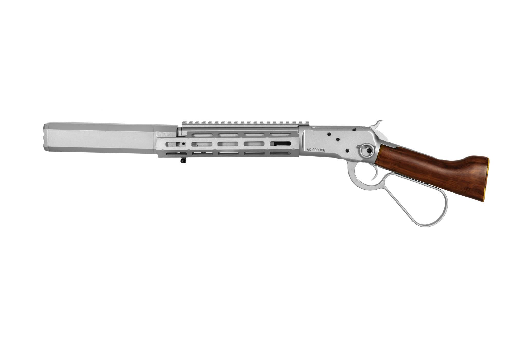 1873RS Rifle Replica (Real Wood) - silver