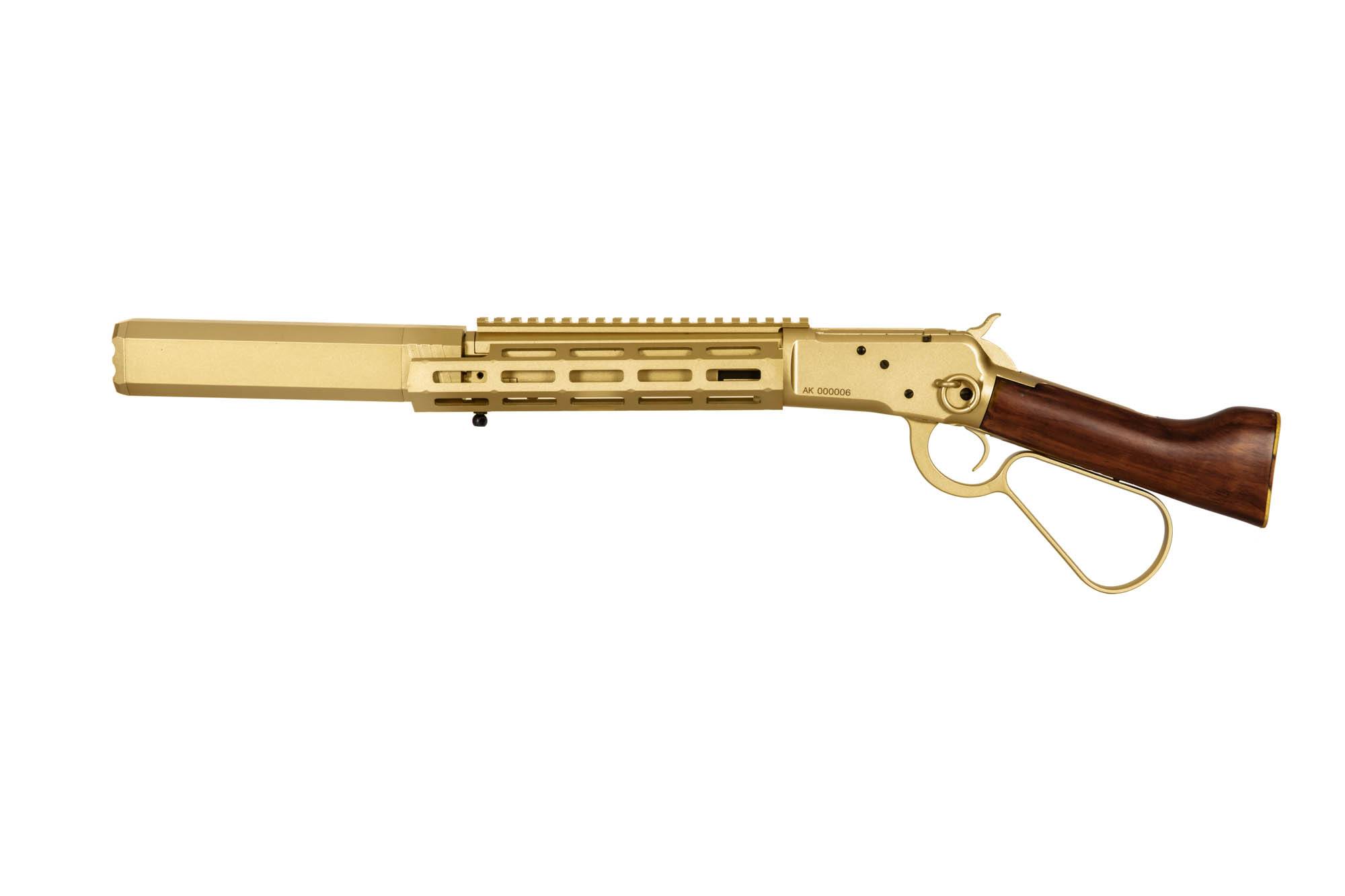 1873RS Rifle Replica (Real Wood) - gold