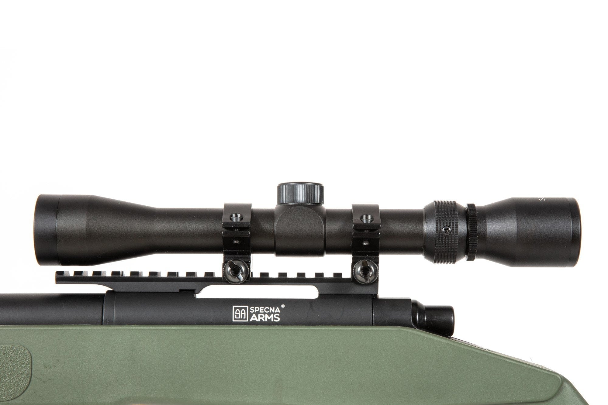 SA-CORE ™ S02 High Velocity Replica Sniper Rifle with Scope and Bipod - olive by Specna Arms on Airsoft Mania Europe