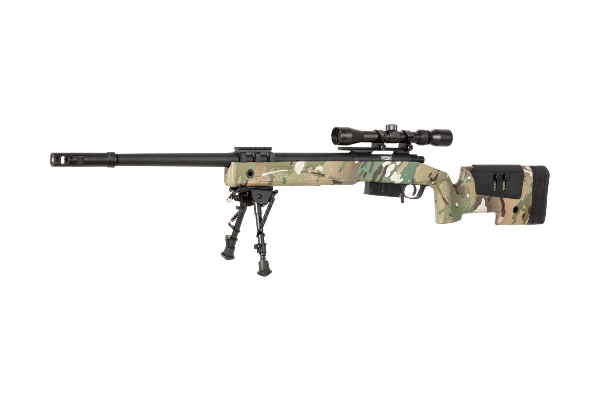 SA-CORE ™ S03 High Velocity Replica Sniper Rifle with Scope and Bipod - MC by Specna Arms on Airsoft Mania Europe