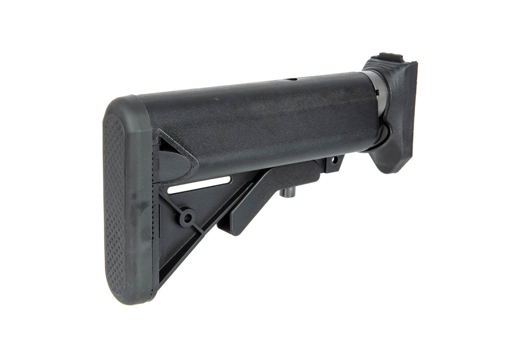 AR15 stock with adaptor for WE SCAR replicas - black by WE on Airsoft Mania Europe
