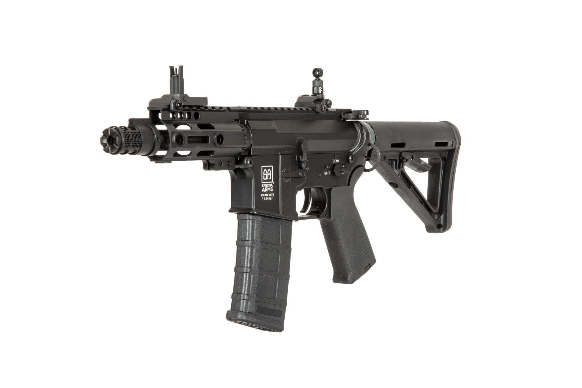 SA-ONE ™ V66 TITAN ™ V2 Custom Carbine Replica - Black by Specna Arms on Airsoft Mania Europe