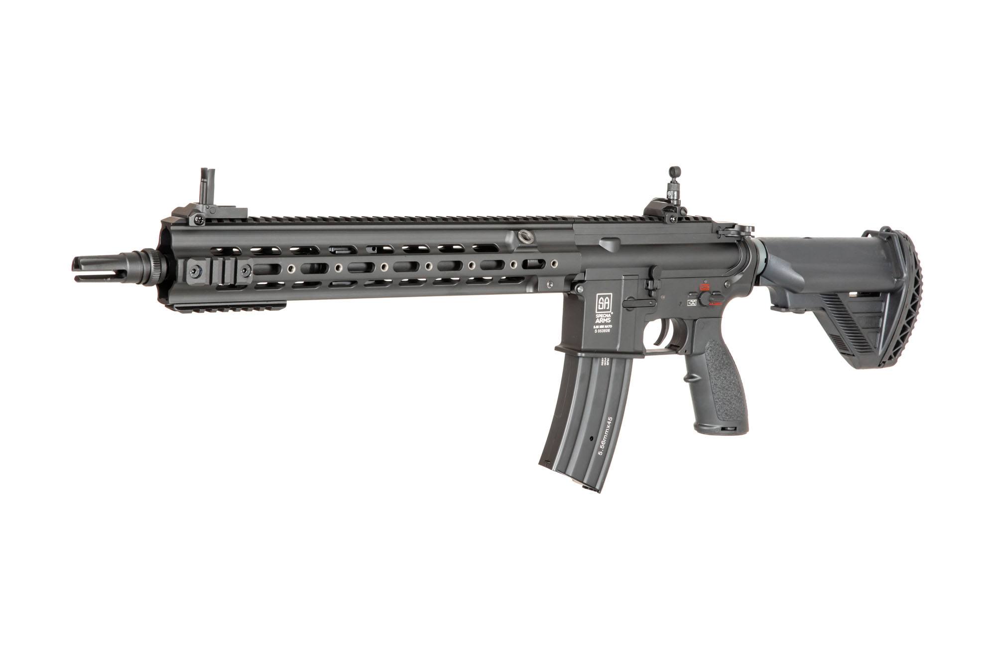 SA-H06 ONE™ TITAN™ V2 Custom Carbine Replica - black by Specna Arms on Airsoft Mania Europe