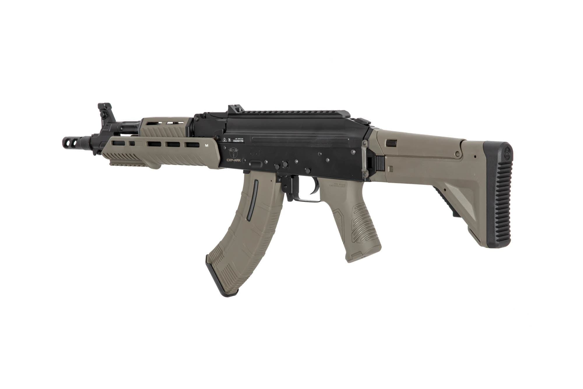 CXP-ARK Carbine Replica - black / olive by ICS on Airsoft Mania Europe