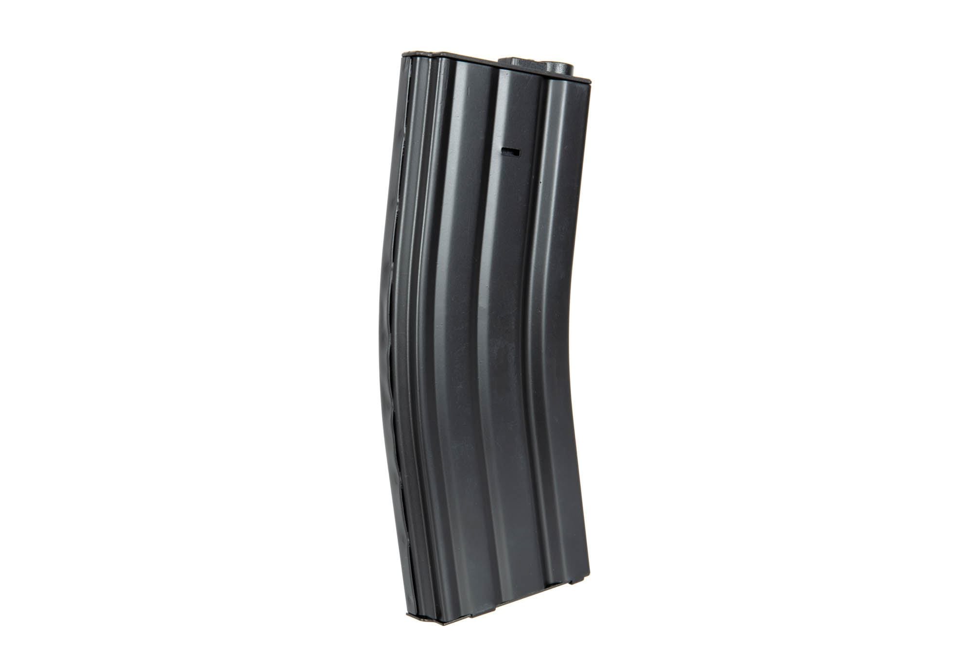 mid-cap magazine for M4 120rd - black by ICS on Airsoft Mania Europe