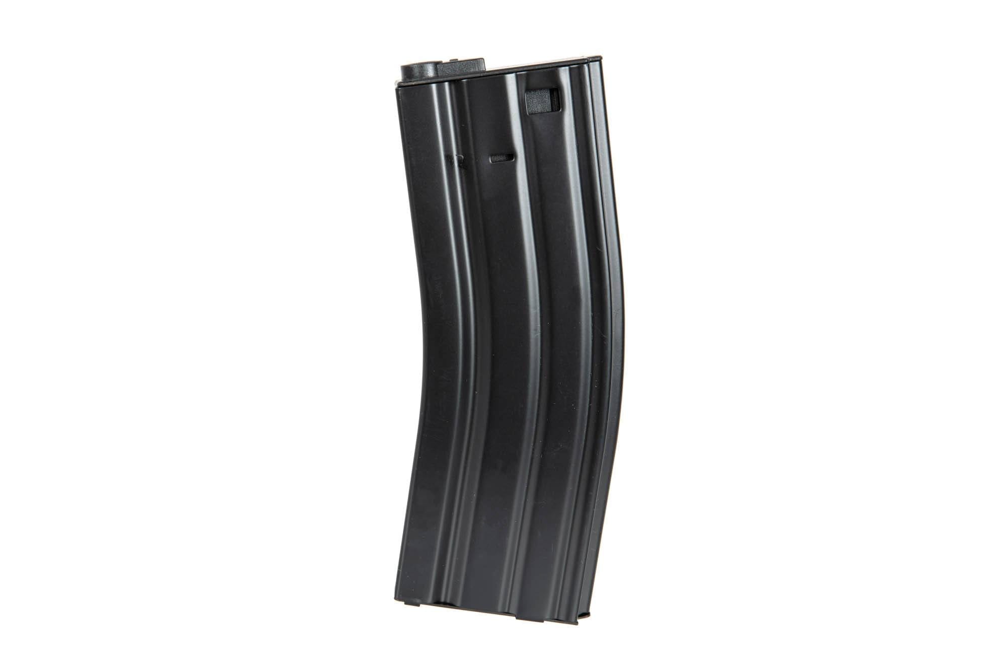 mid-cap magazine for M4 120rd - black by ICS on Airsoft Mania Europe