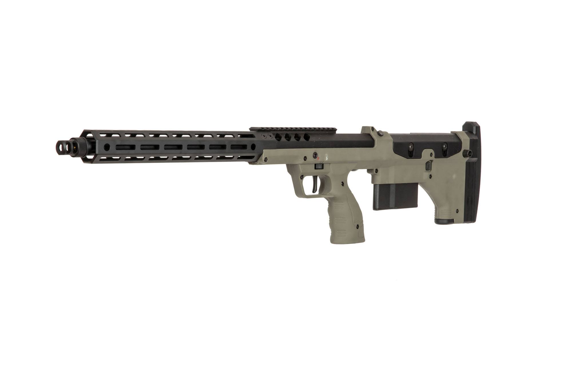 Réplique de fusil de sniper Desert Tech SRS-A2/M2 22"(droitier) - Olive Drab