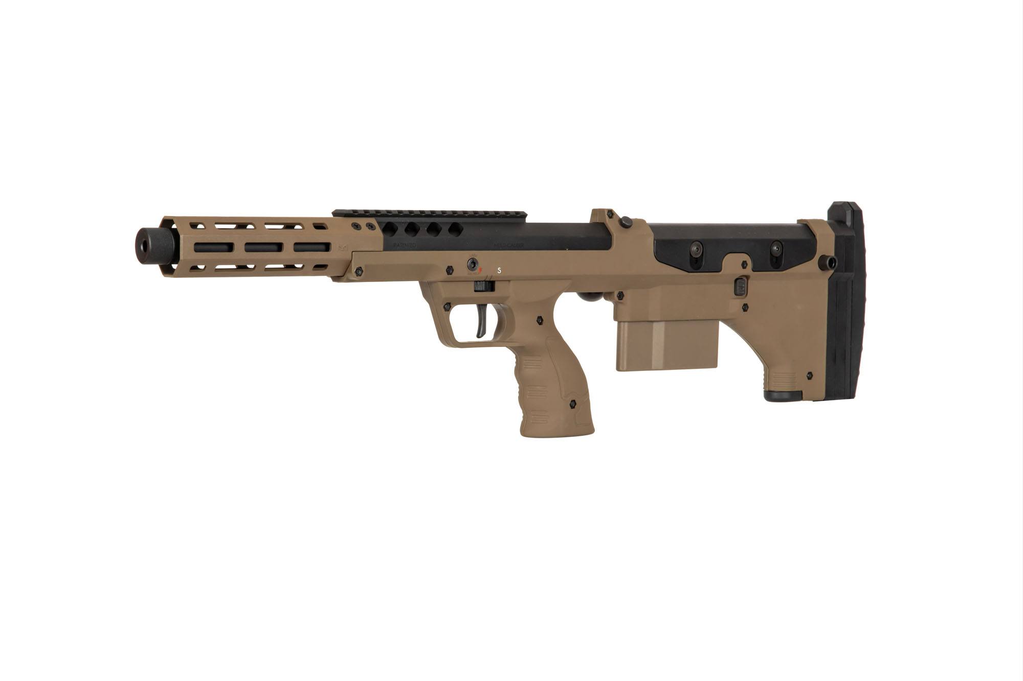 Réplique de fusil de sniper Desert Tech SRS-A2/M2 Sport 16* (droitier) - FDE