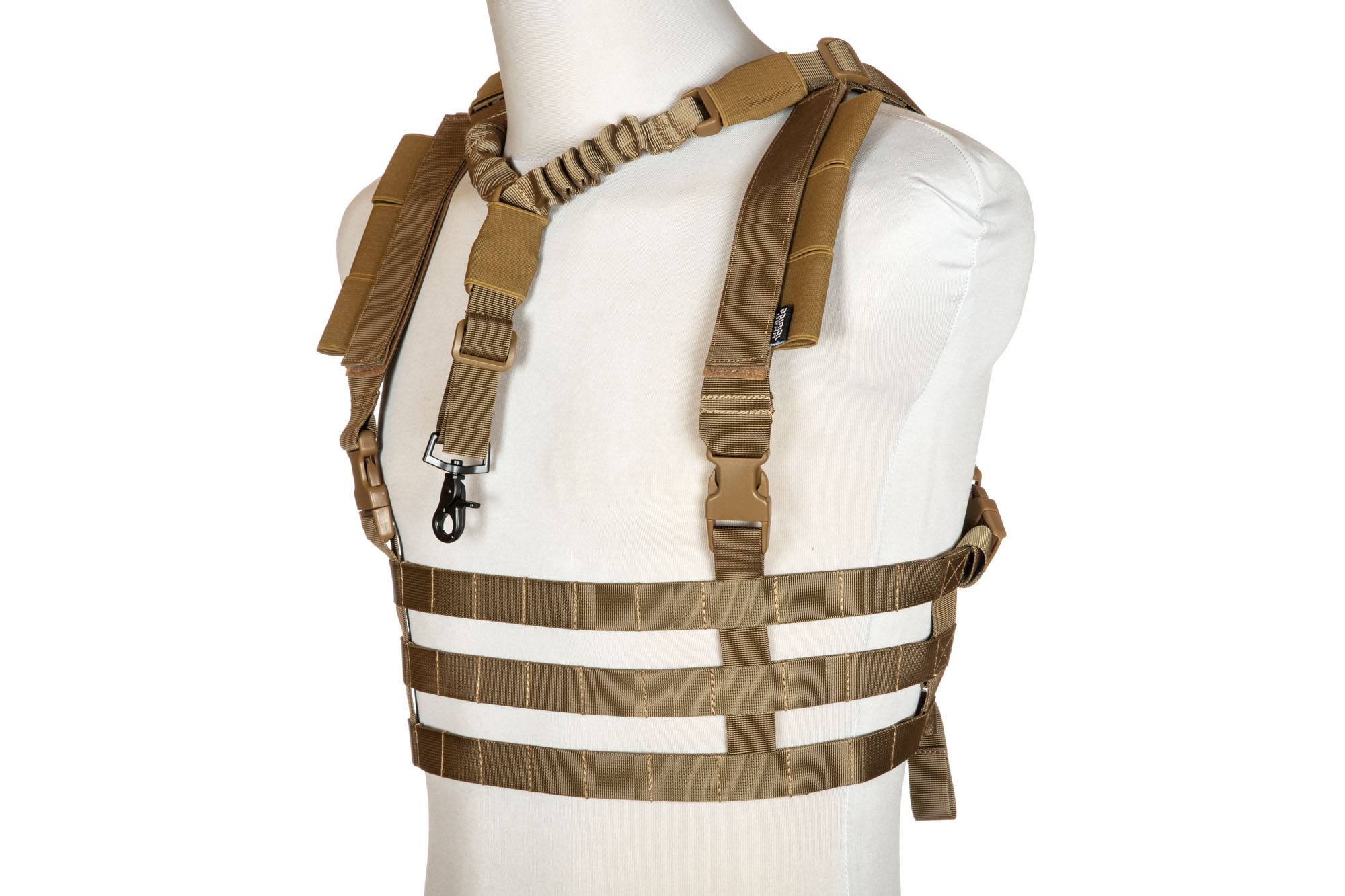 Tactical Vest Sling Chest Rig  Cotherium  - Coyote Brown