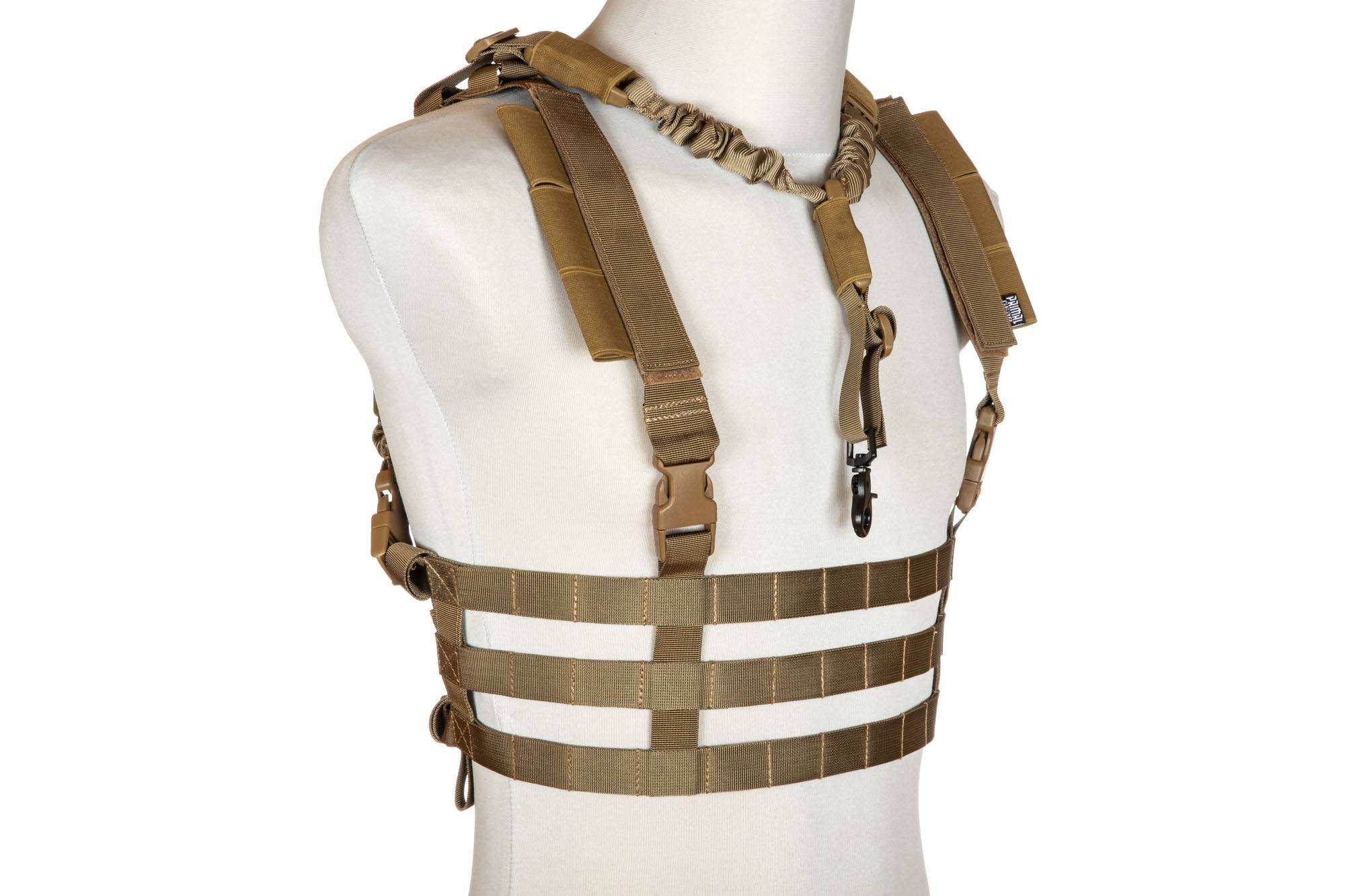 Tactical Vest Sling Chest Rig  Cotherium  - Coyote Brown