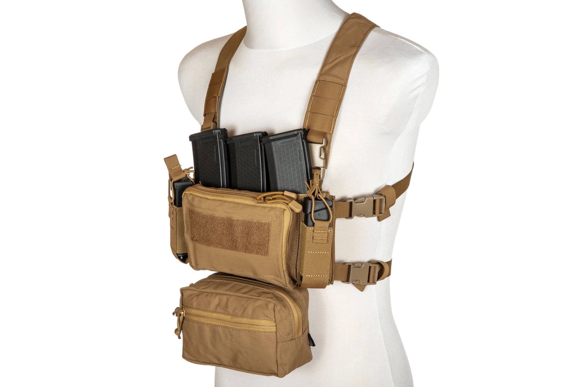 All-Purpose Tactical Vest Chest Rig Wenator+ Coyote Brown