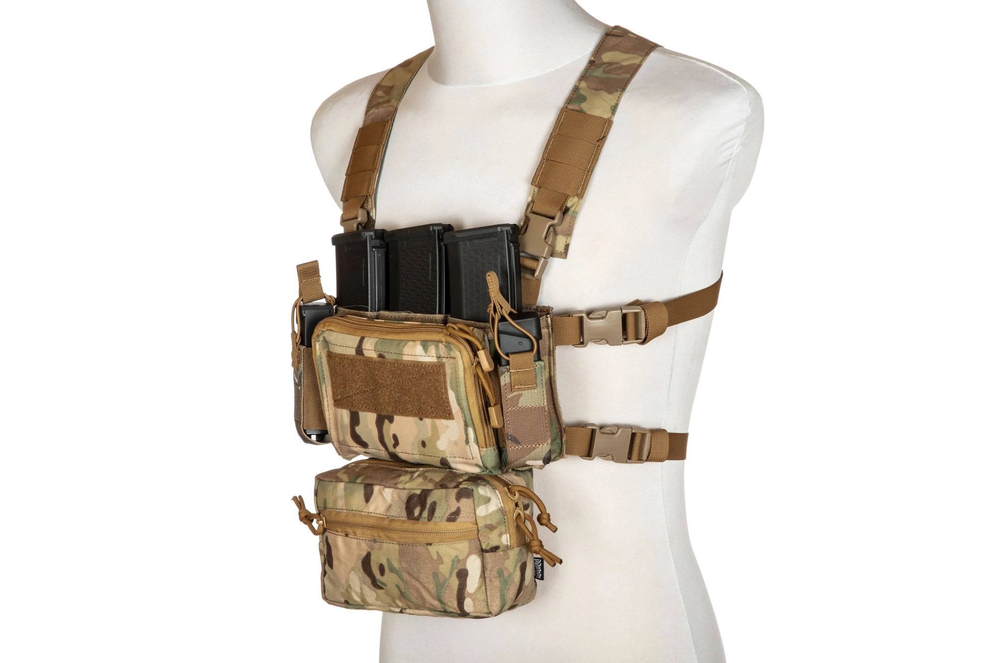 All-Purpose Tactical Vest Chest Rig Wenator+  Multicam®