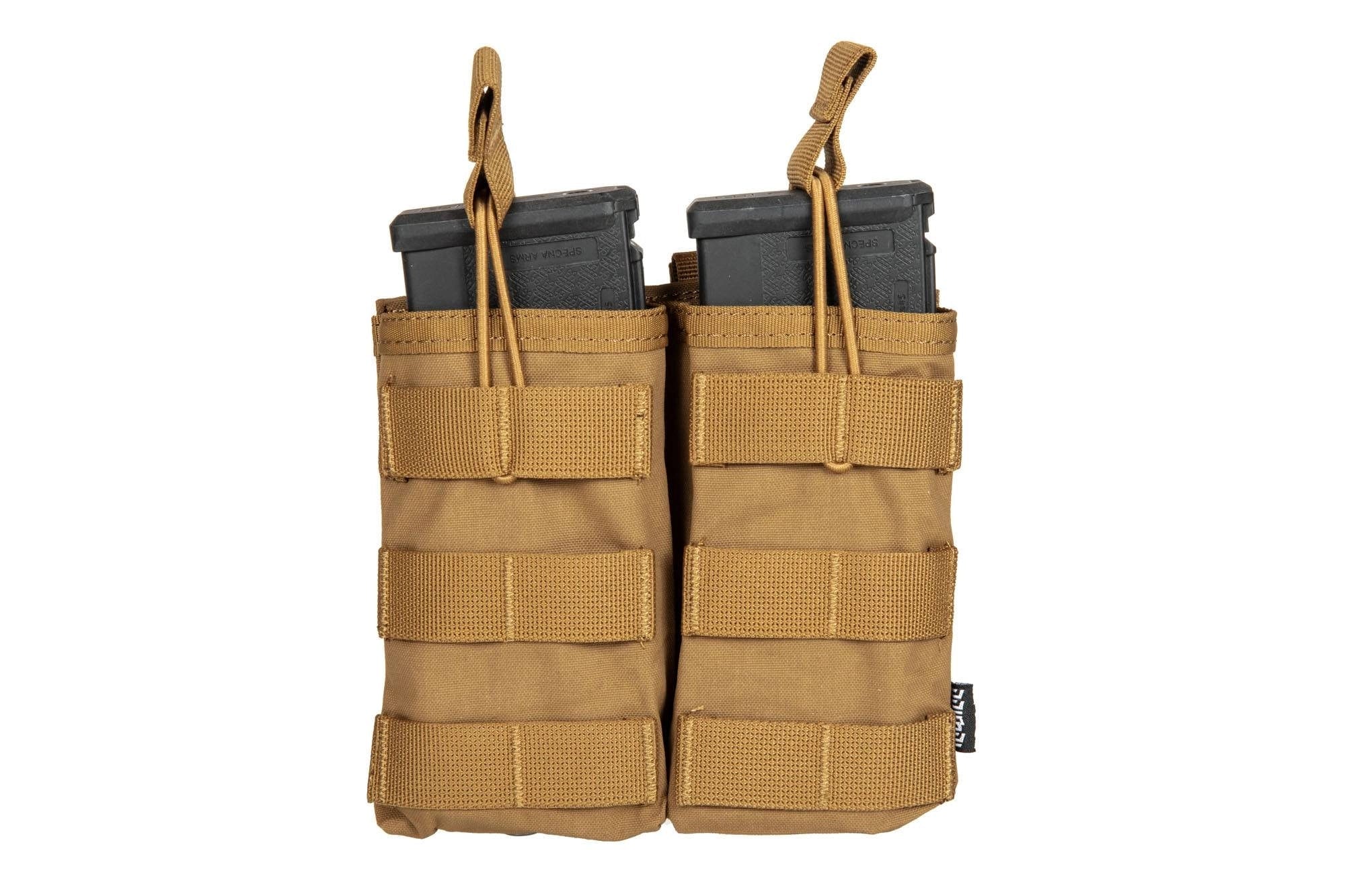 Double Open Magazine Pouch - Coyote