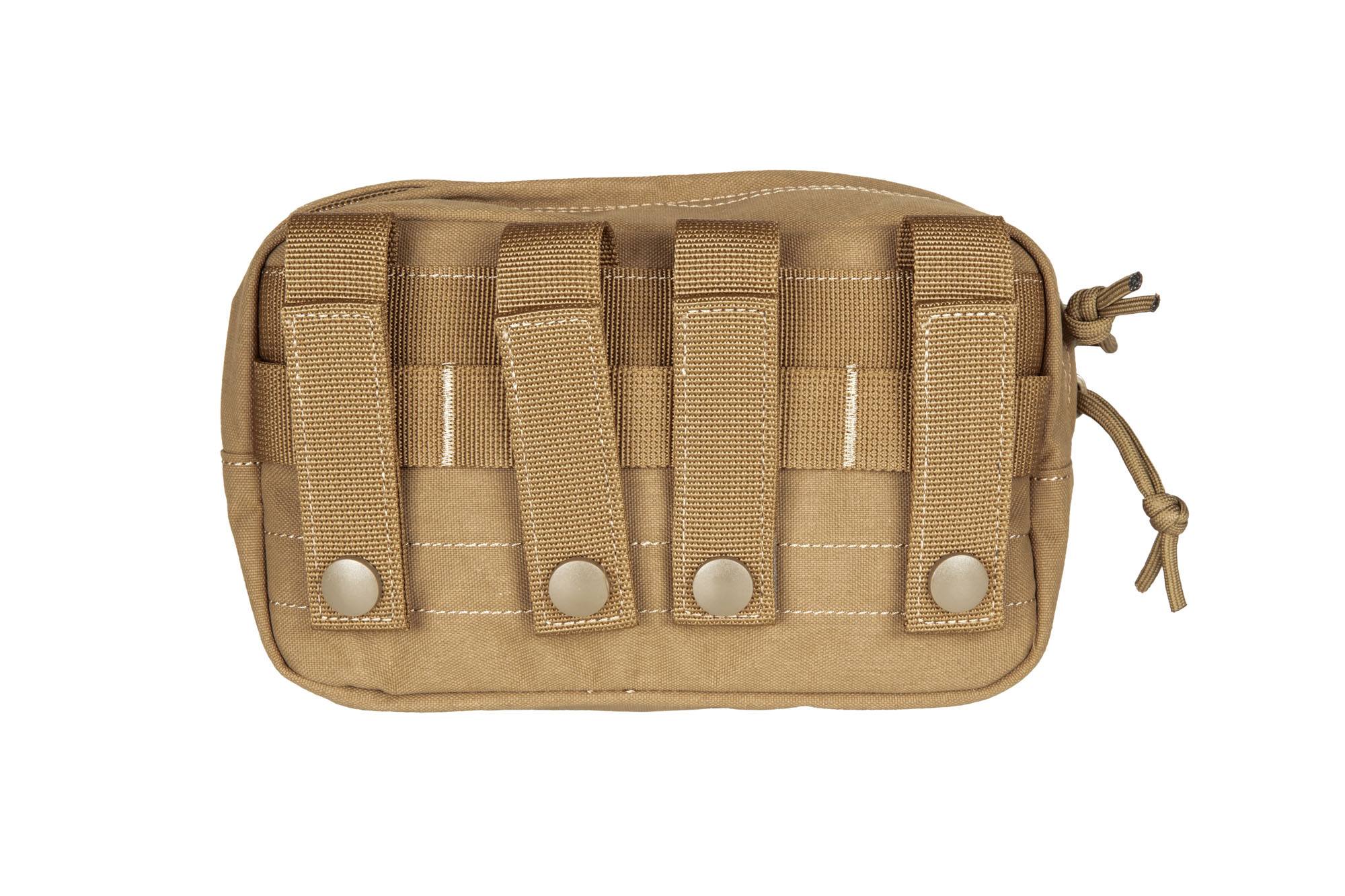 Kleine Horizontale Cargo Pouch Nomys - Coyote Brown