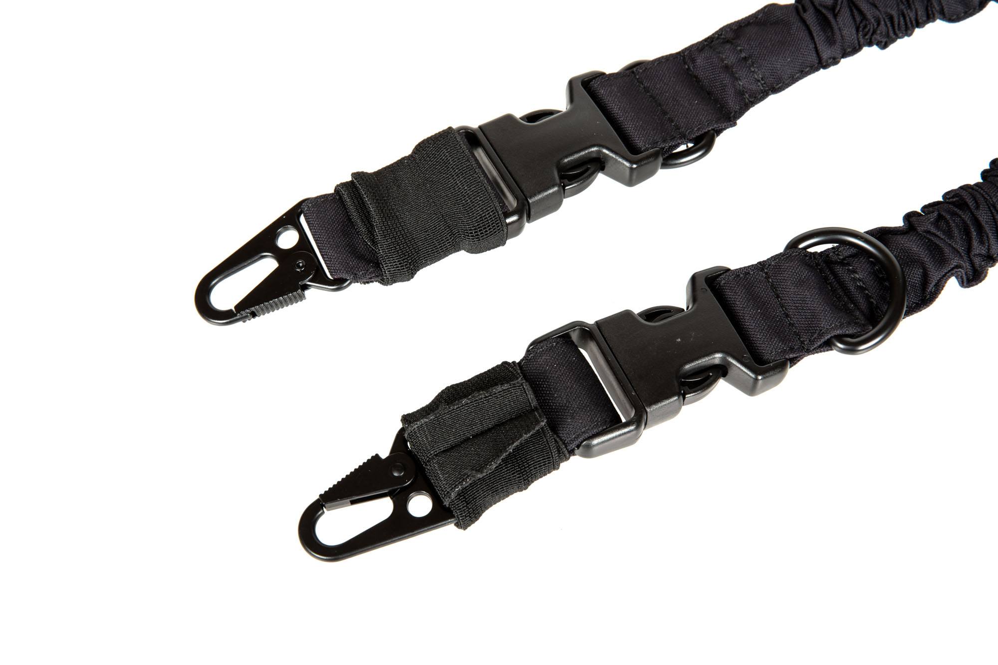 Imbracatura elastica a 2 punti Acodon - Nera