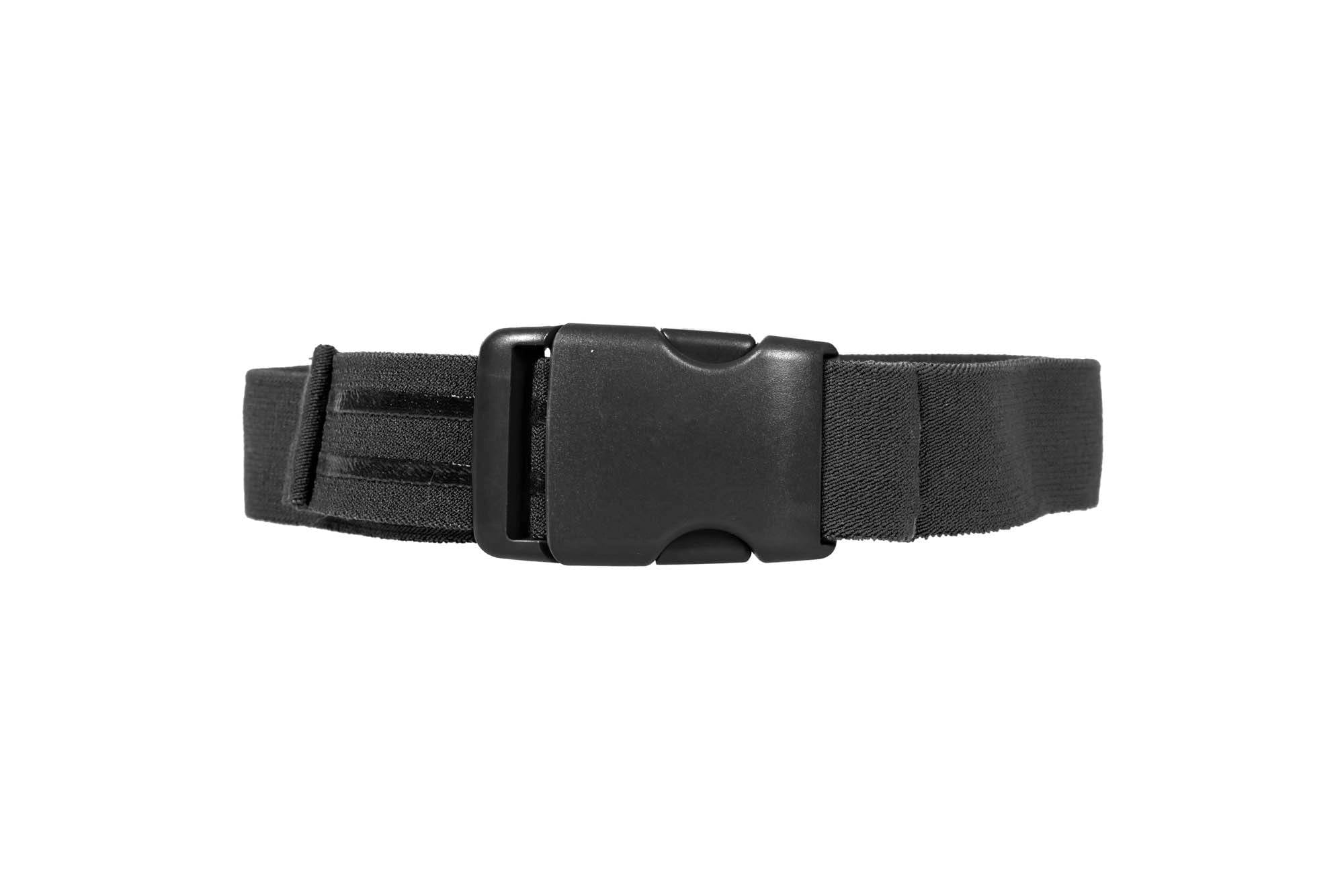 Anti-slip belt for drop leg holsters - black